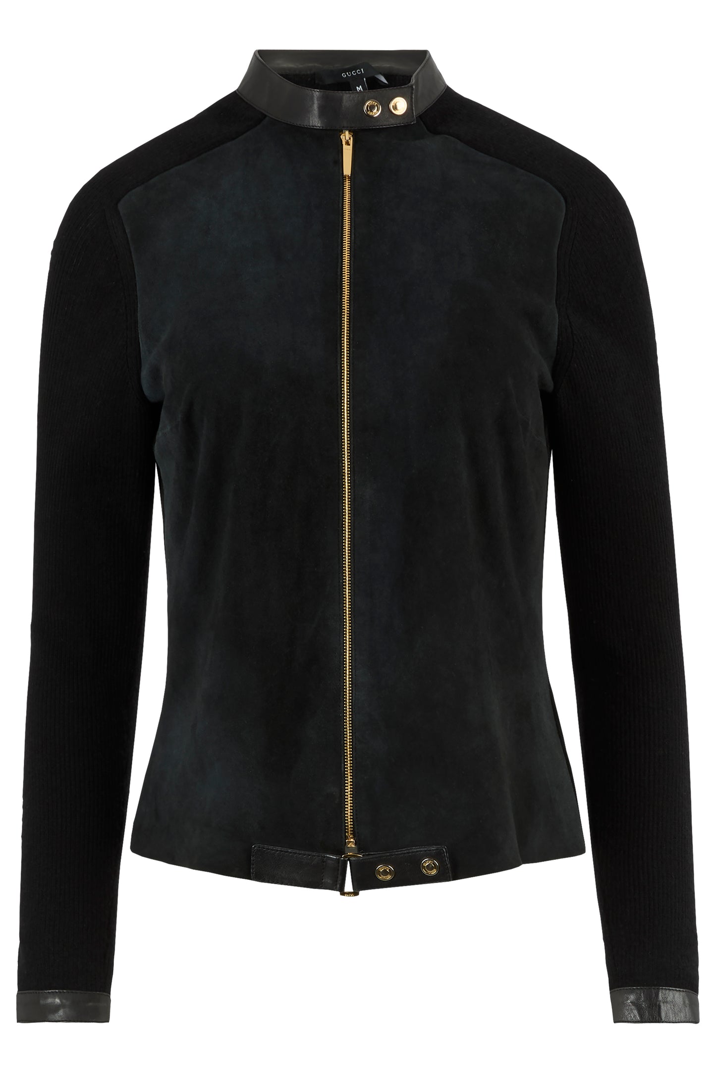 Vintage Gucci F/W 2000 Cashmere & Suede Light Jacket