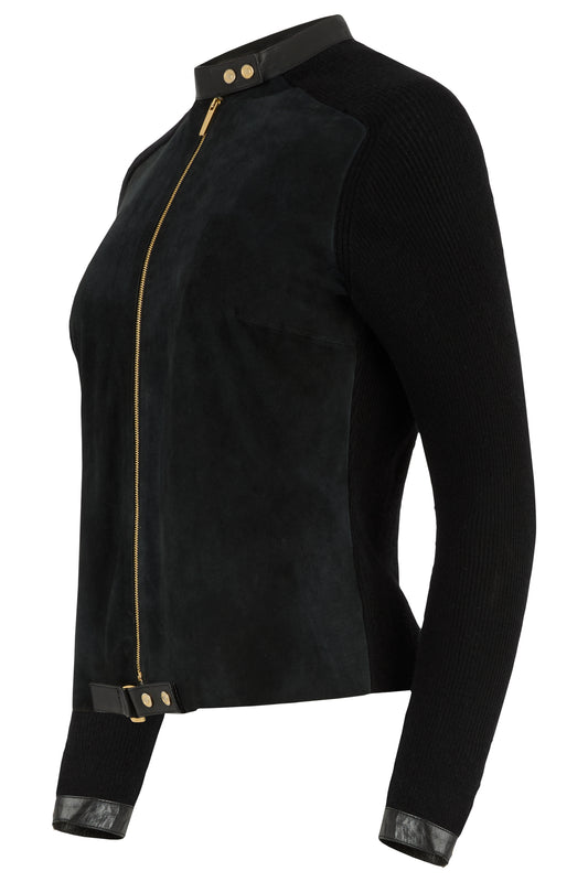 Vintage Gucci F/W 2000 Cashmere & Suede Light Jacket