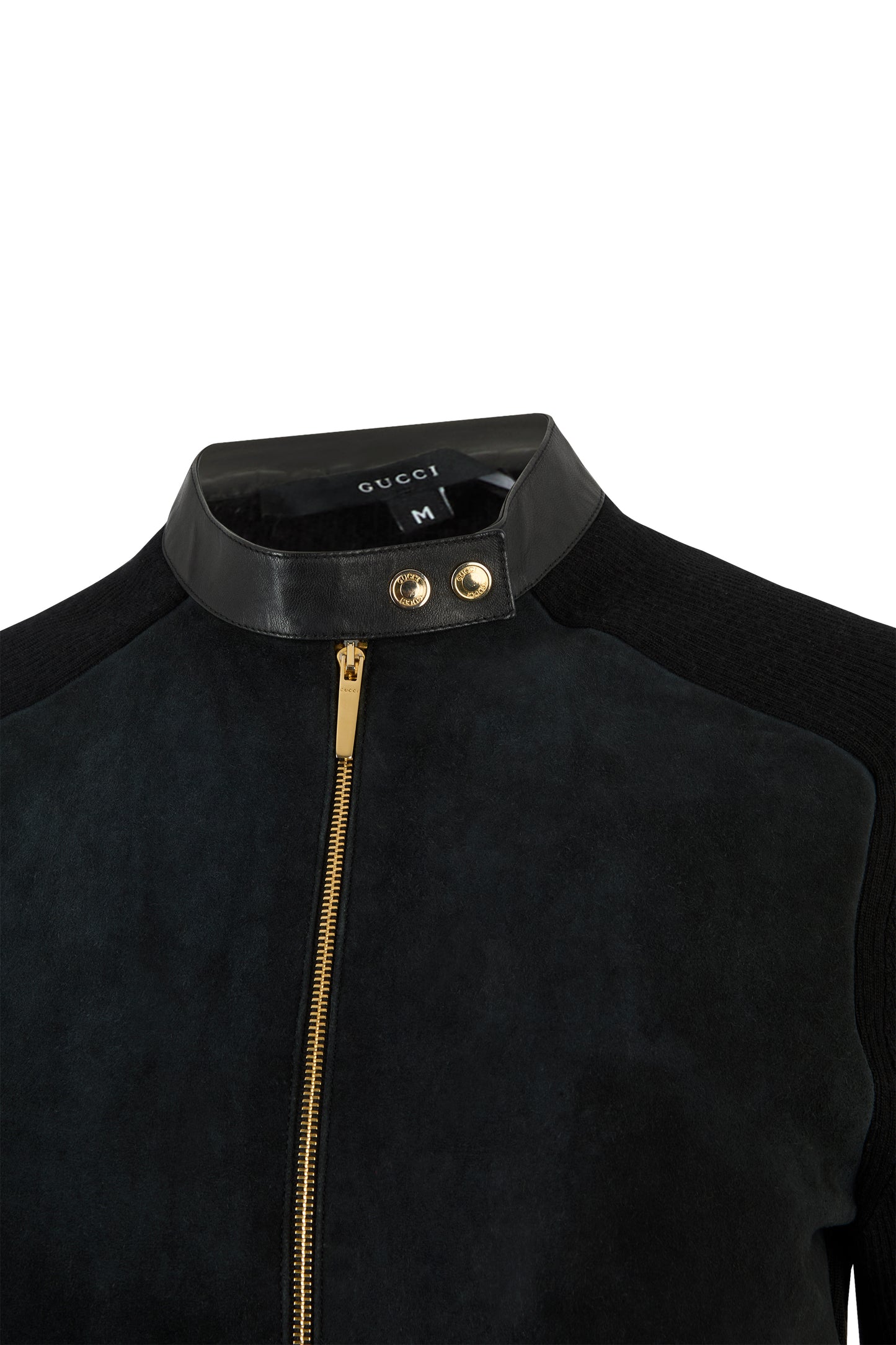 Vintage Gucci F/W 2000 Cashmere & Suede Light Jacket