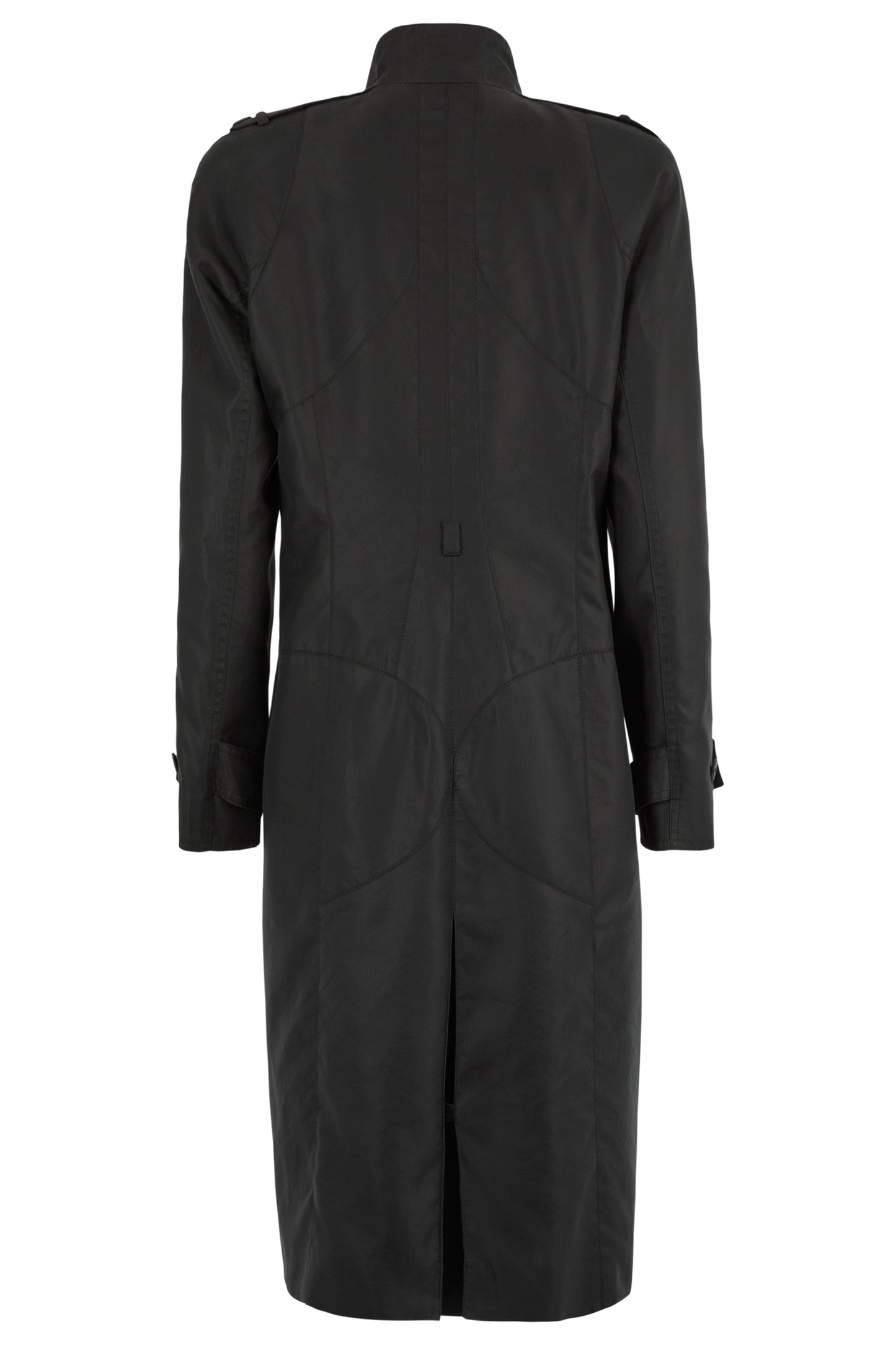Vintage Yves Saint Laurent F/W 2003  Black Trench Coat