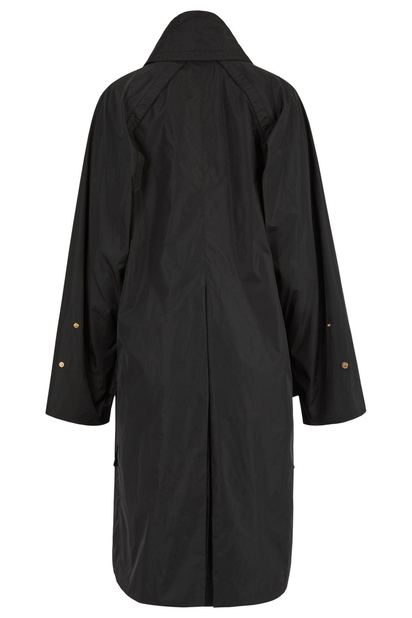 Vintage Gucci Tom Ford F/W 2003 Long Nylon Black Jacket