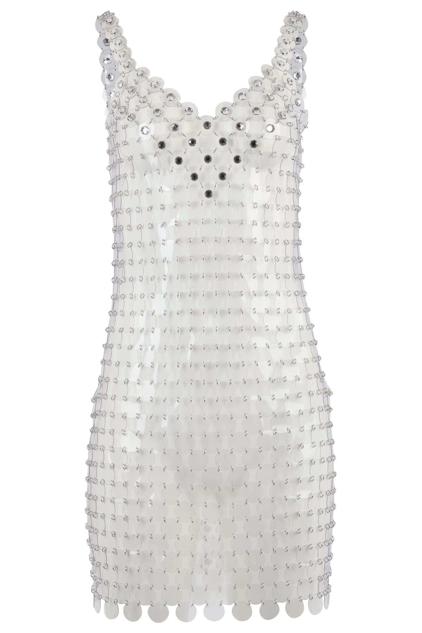 Vintage Paco Rabanne  S/S 2004 Translucent PVC Mini Dress