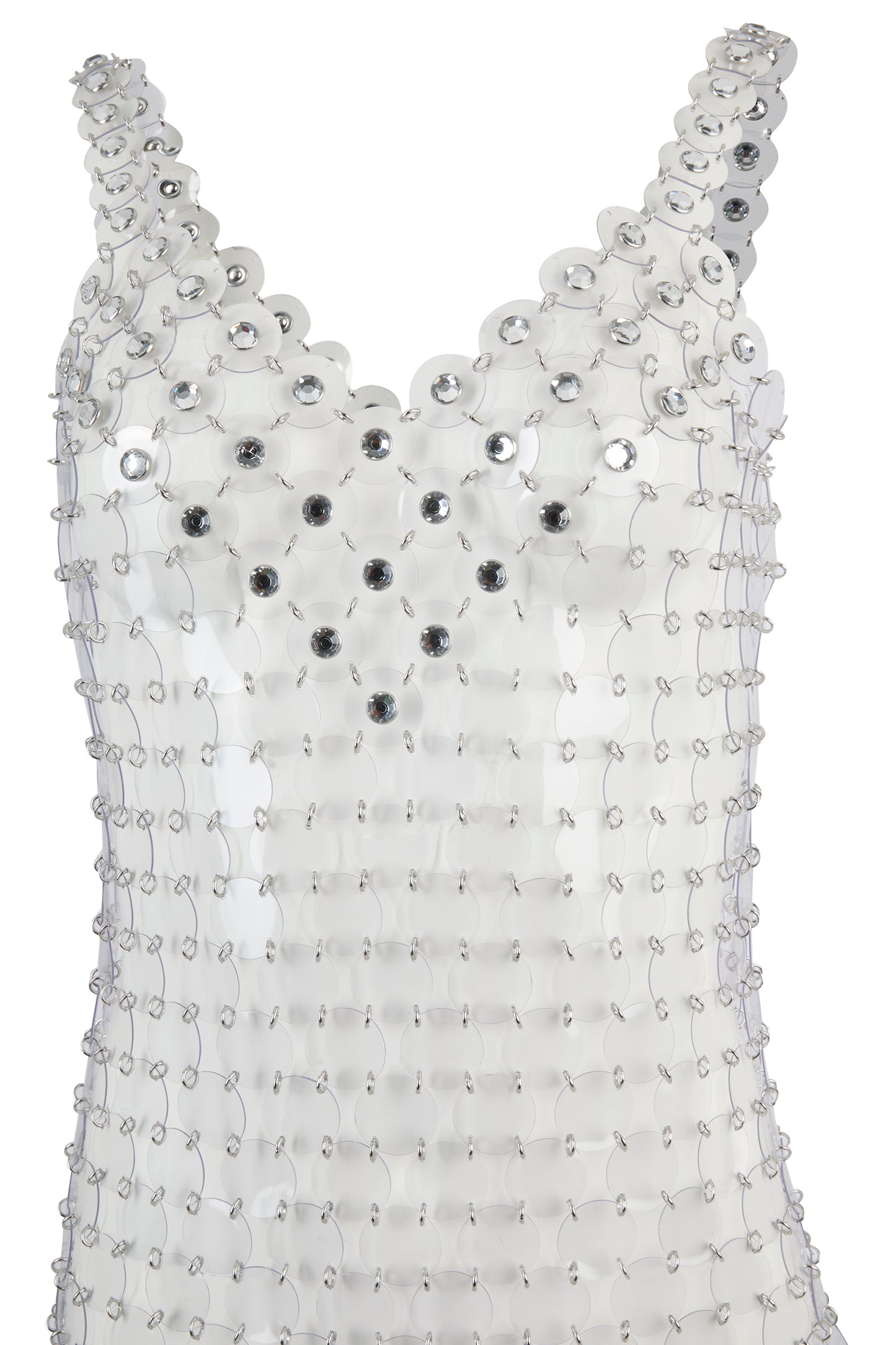 Vintage Paco Rabanne  S/S 2004 Translucent PVC Mini Dress