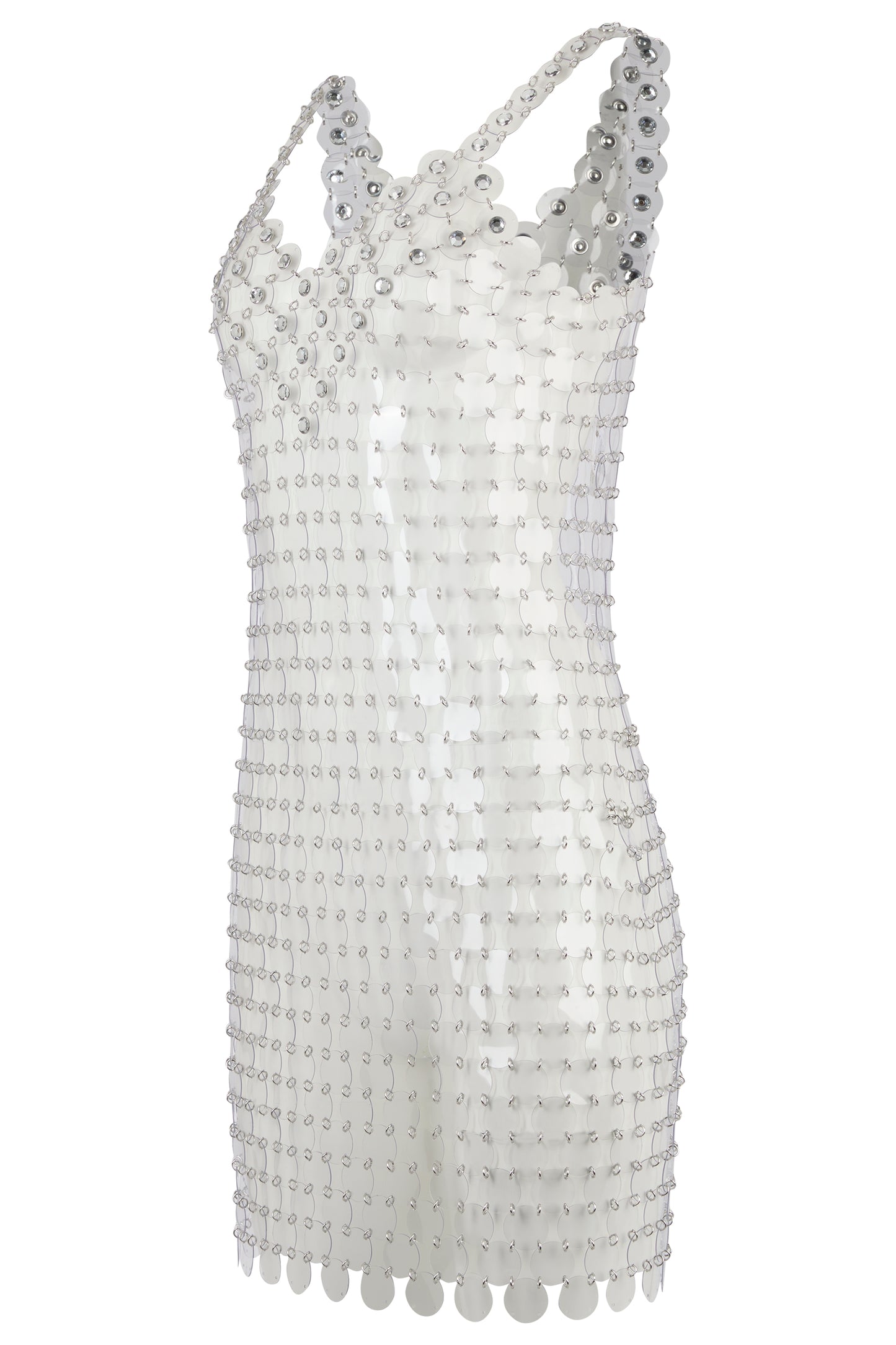 Vintage Paco Rabanne  S/S 2004 Translucent PVC Mini Dress