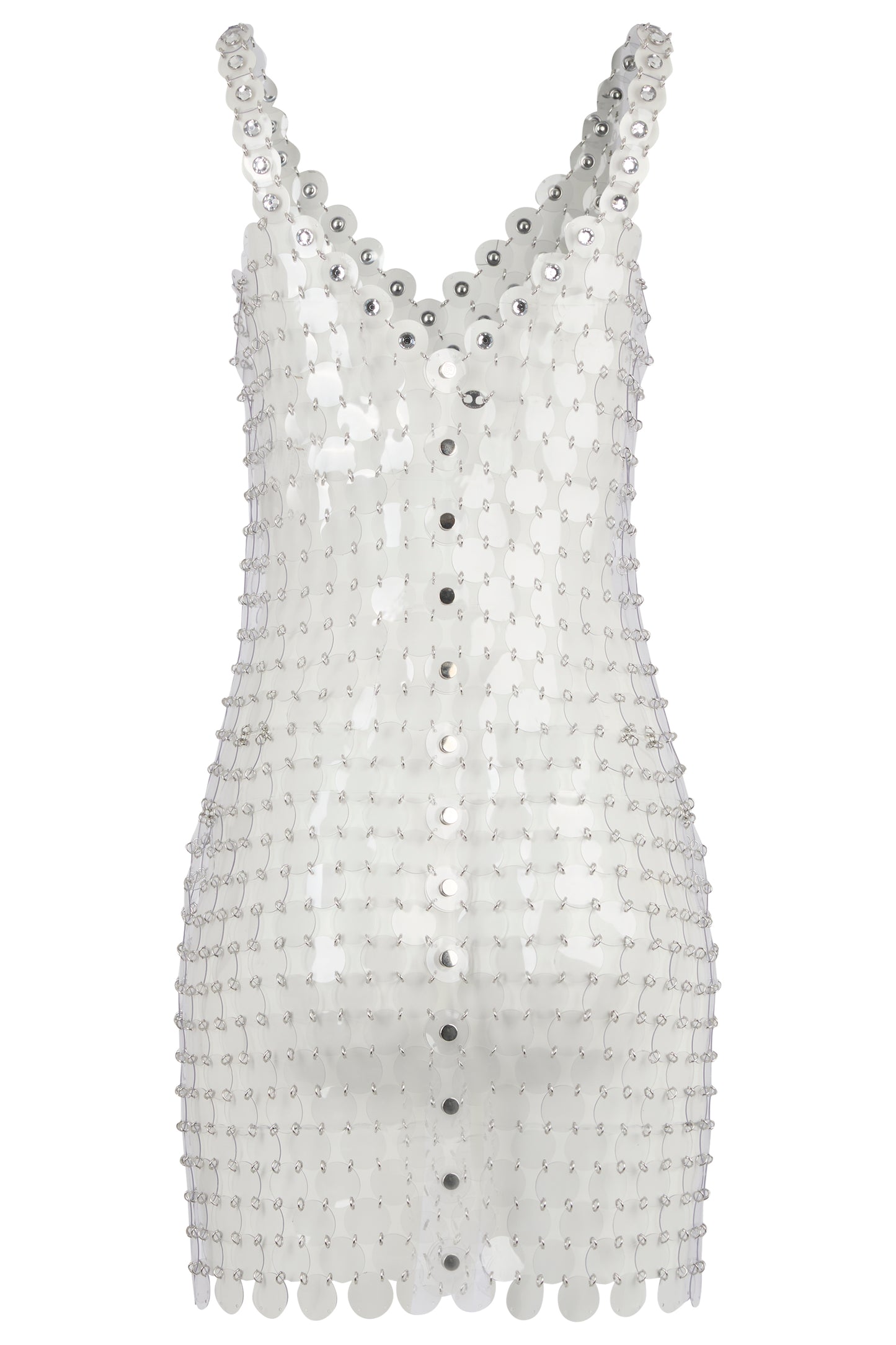 Vintage Paco Rabanne  S/S 2004 Translucent PVC Mini Dress