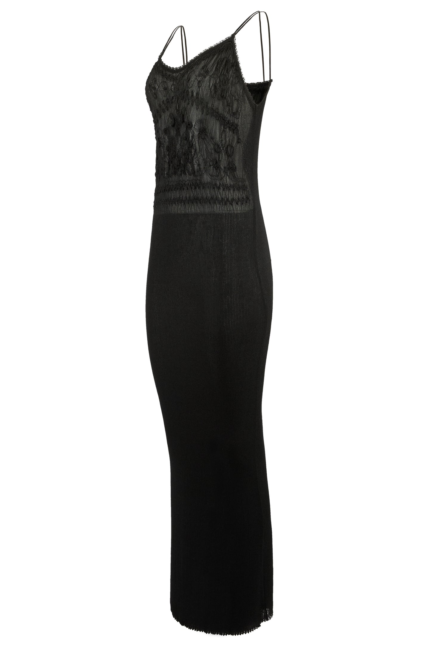 Vintage Christian Lacroix Knit Black Dress