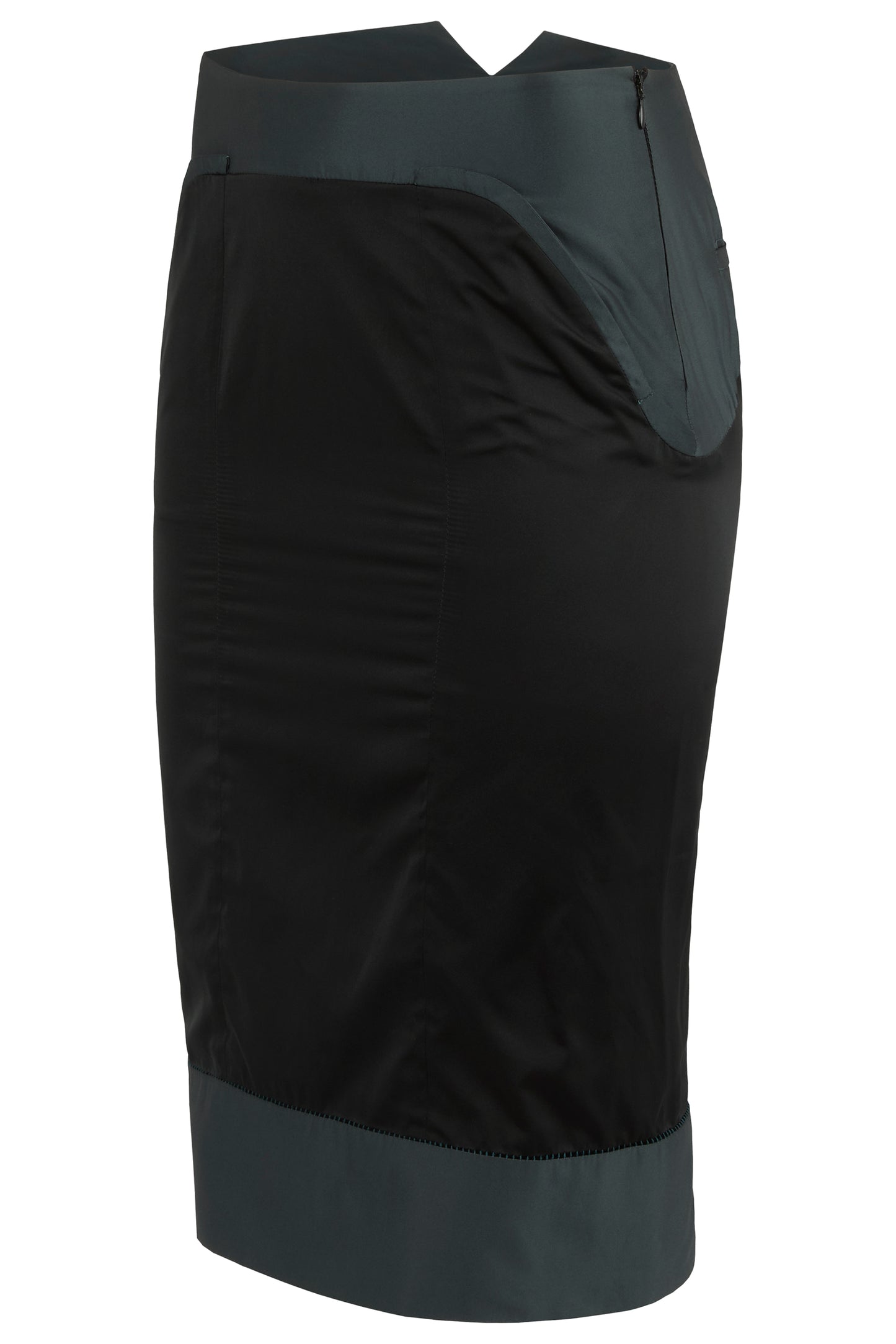 Vintage Stella McCartney F/W 2003 Green Silk Bustier Co-ord set