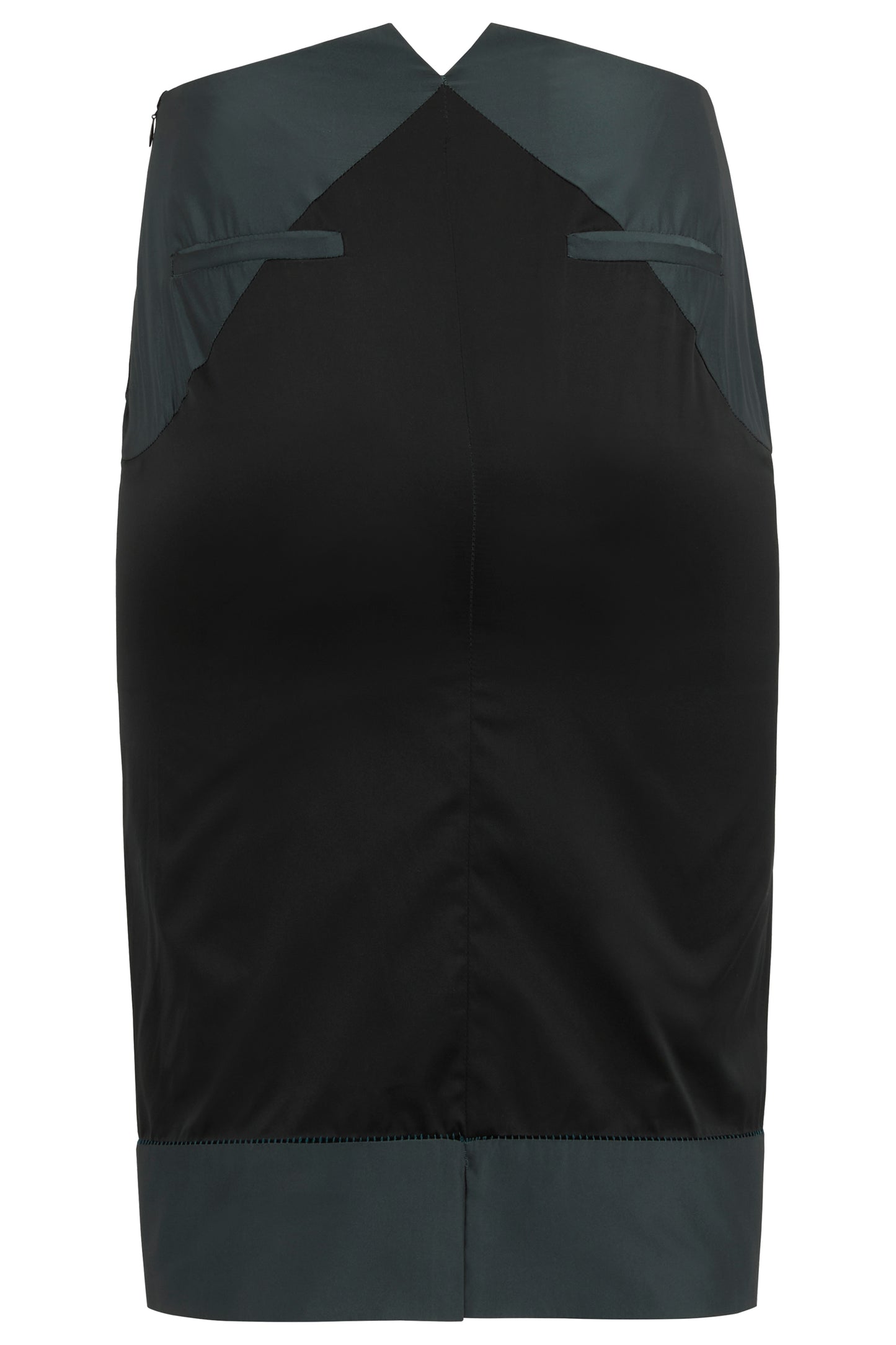 Vintage Stella McCartney F/W 2003 Green Silk Bustier Co-ord set