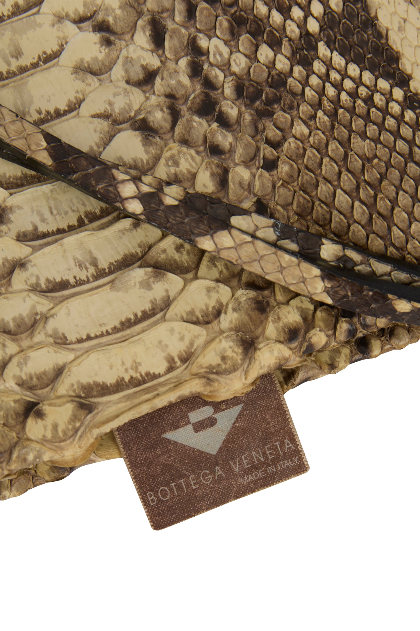 Vintage Bottega Veneta python Shoulder Bag