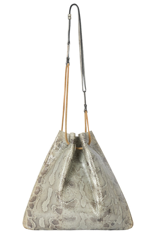 Vintage 1996 Gucci By Tom Ford Python Bucket Crossbody Bag