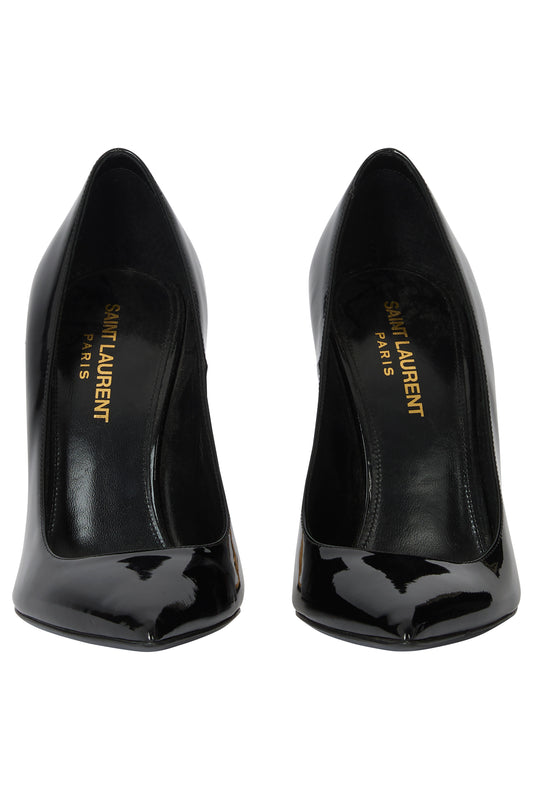 Saint Laurent 2017 Black Patent Opyum Heels