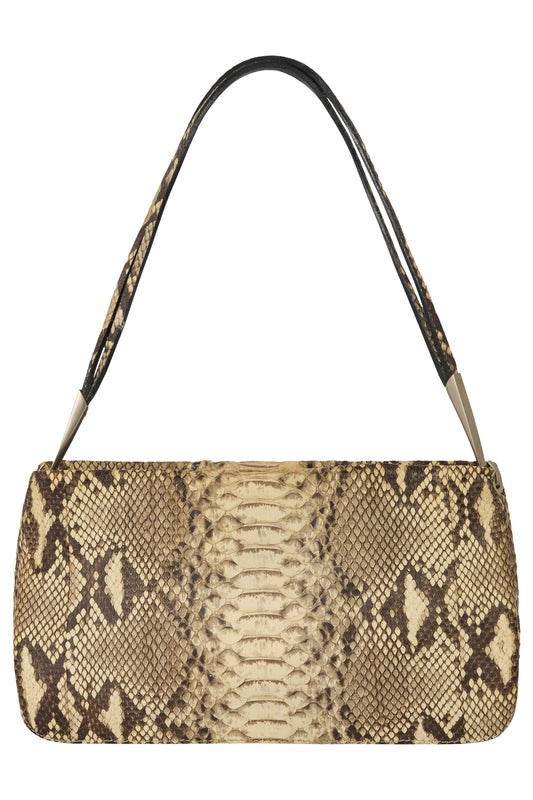 Vintage Bottega Veneta python Shoulder Bag