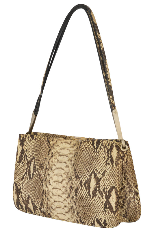 Vintage Bottega Veneta python Shoulder Bag