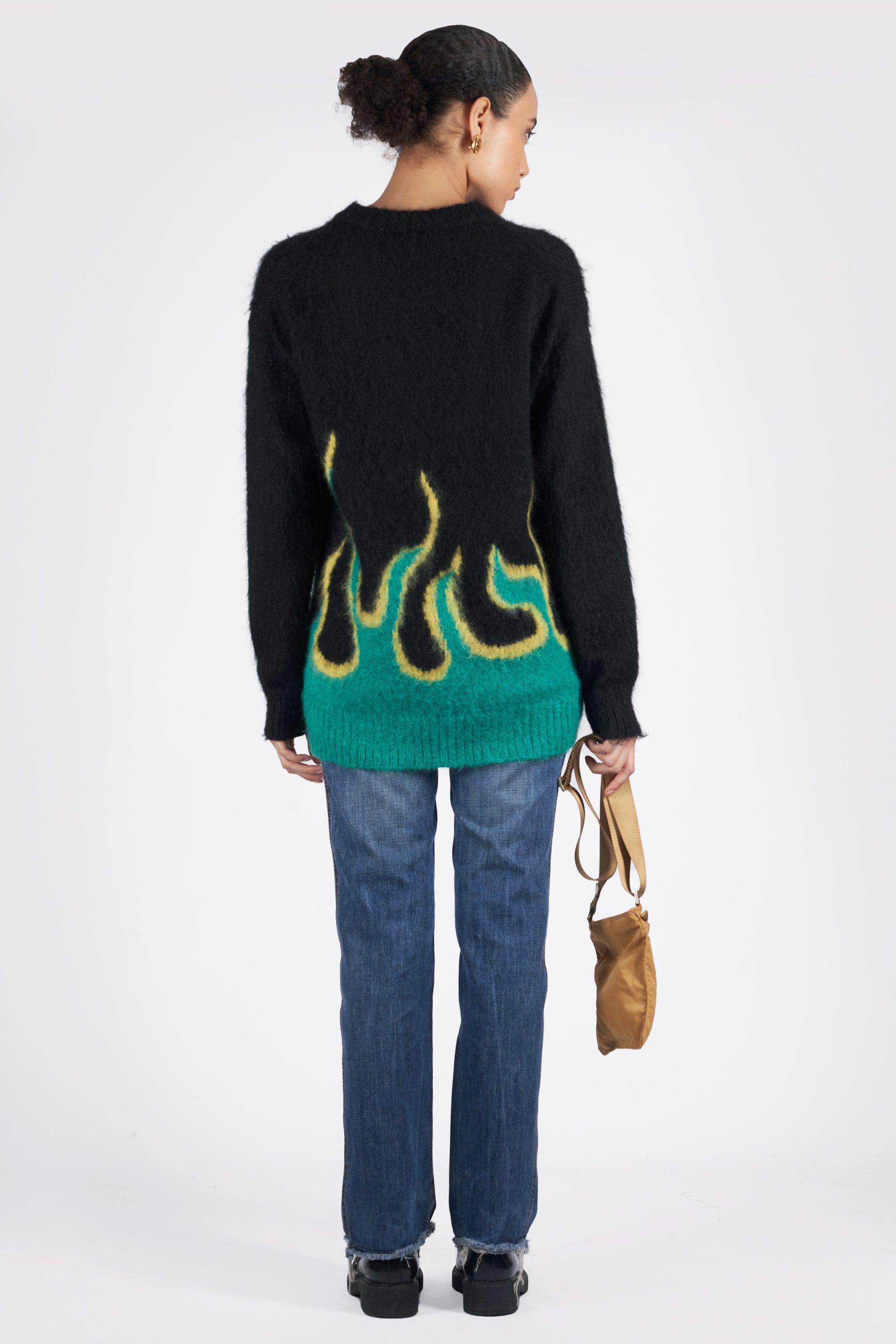 Flame hotsell knit sweater