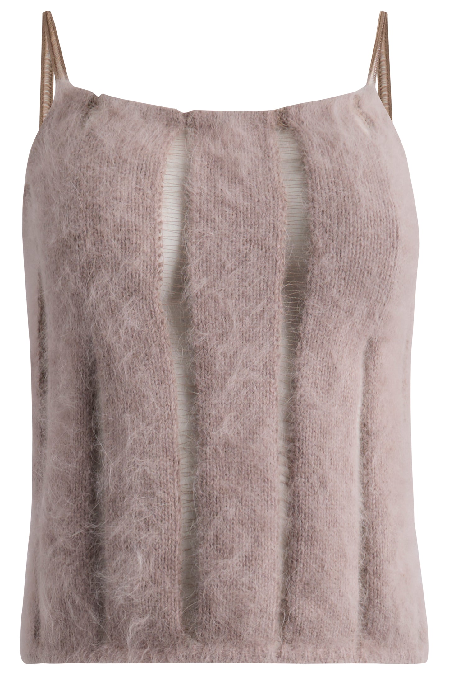 Vintage Yves Saint Laurent F/W 2001 Pink Angora Top