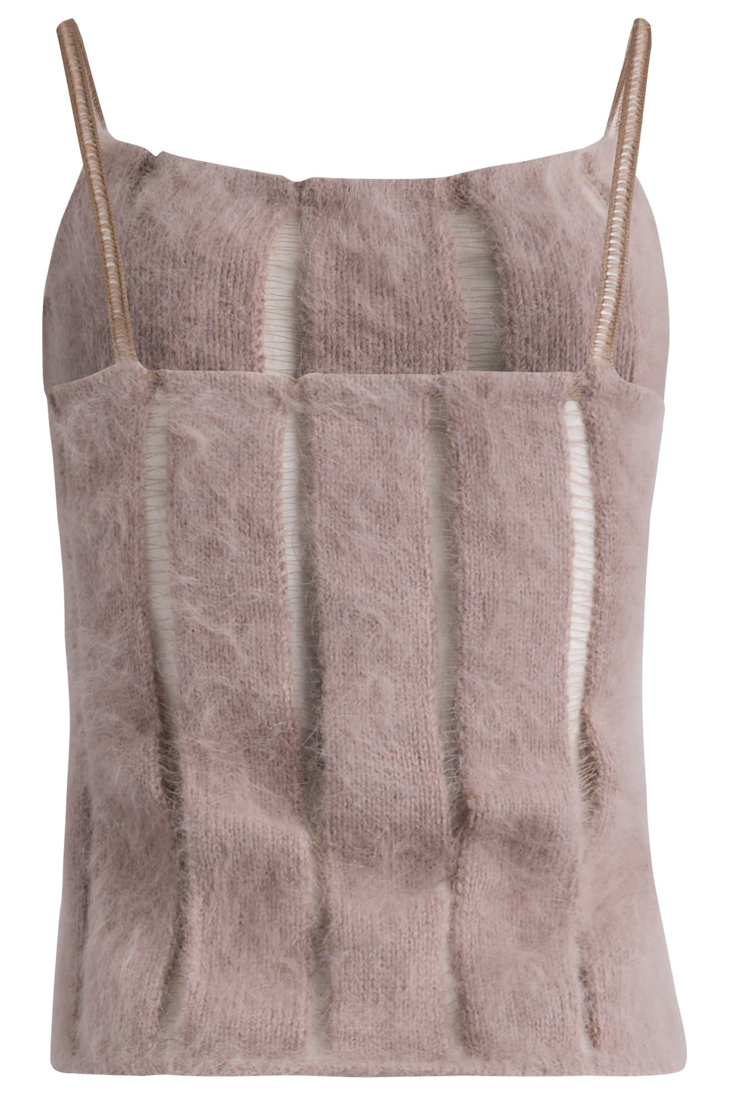 Vintage Yves Saint Laurent F/W 2001 Pink Angora Top