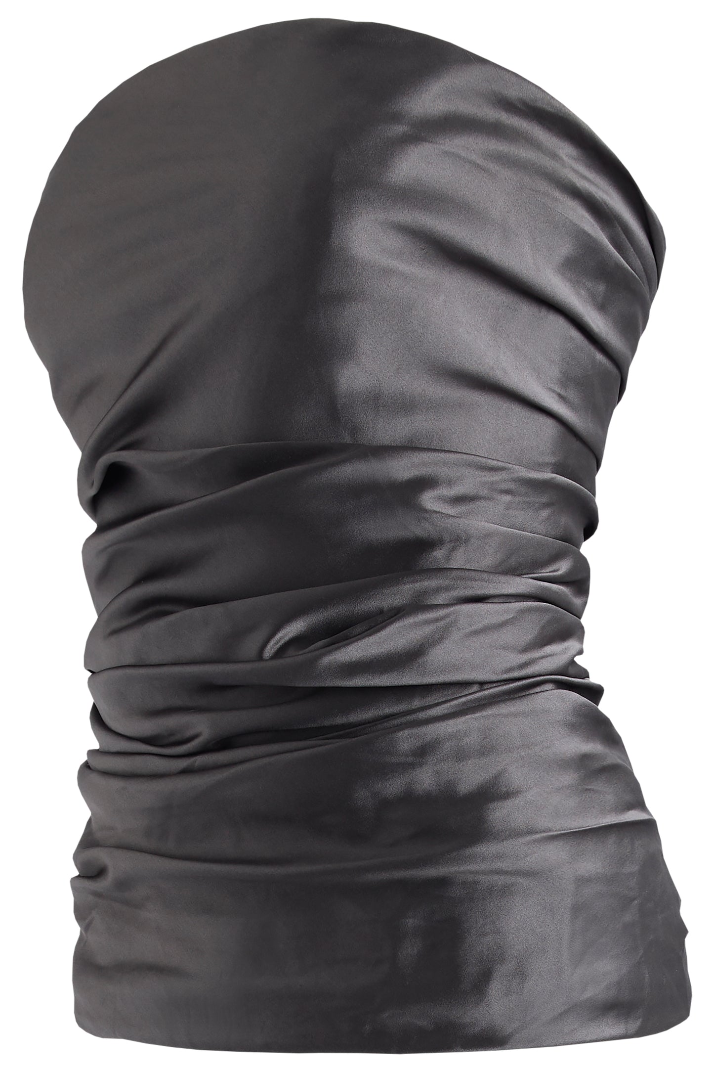 Vintage 1980's Ralph Lauren Grey Satin Corset Top