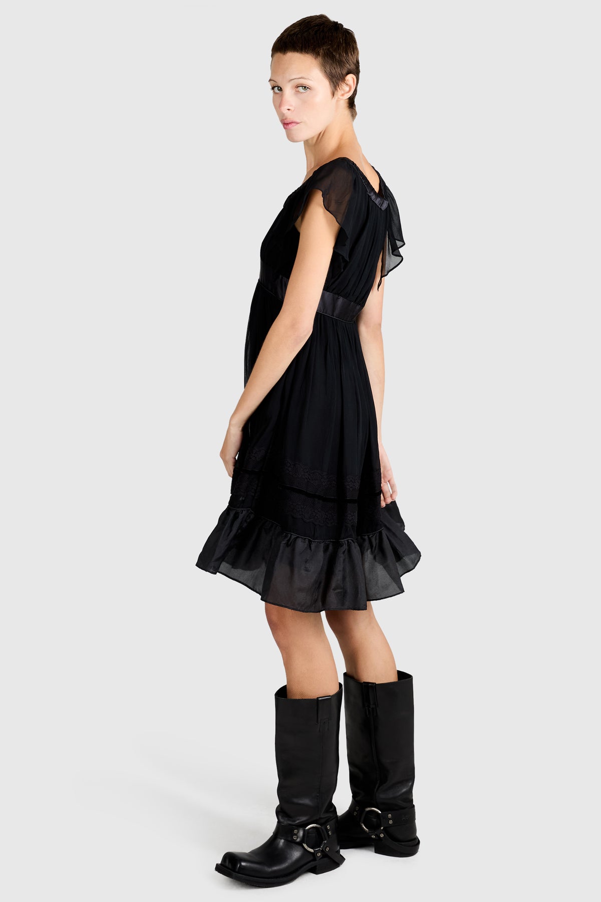 Vintage 2000's Chloé Black Babydoll Dress