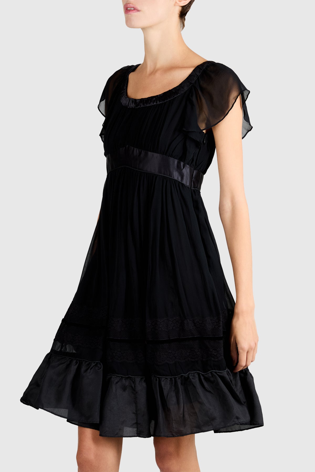 Vintage 2000's Chloé Black Babydoll Dress