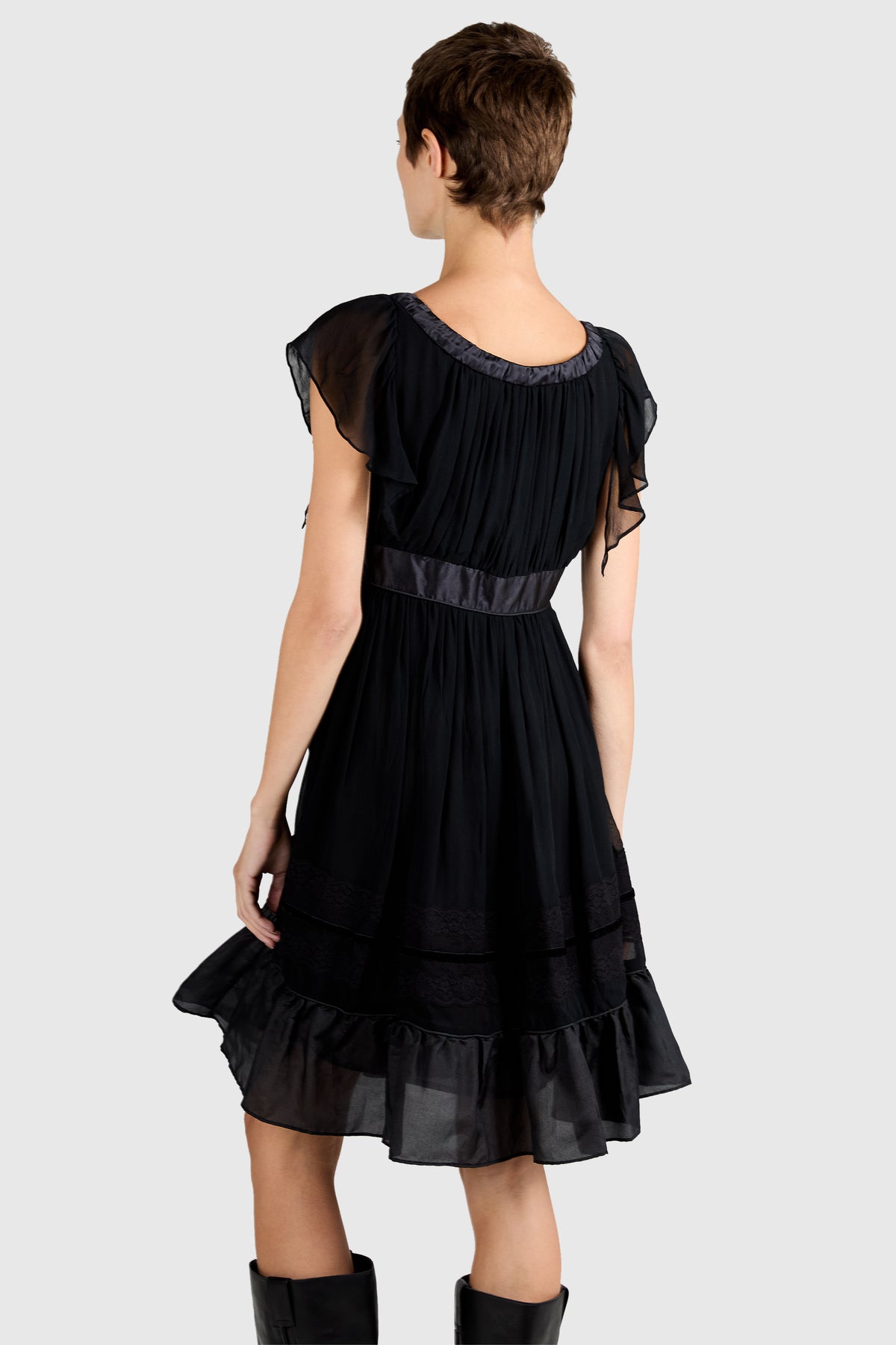 Vintage 2000's Chloé Black Babydoll Dress