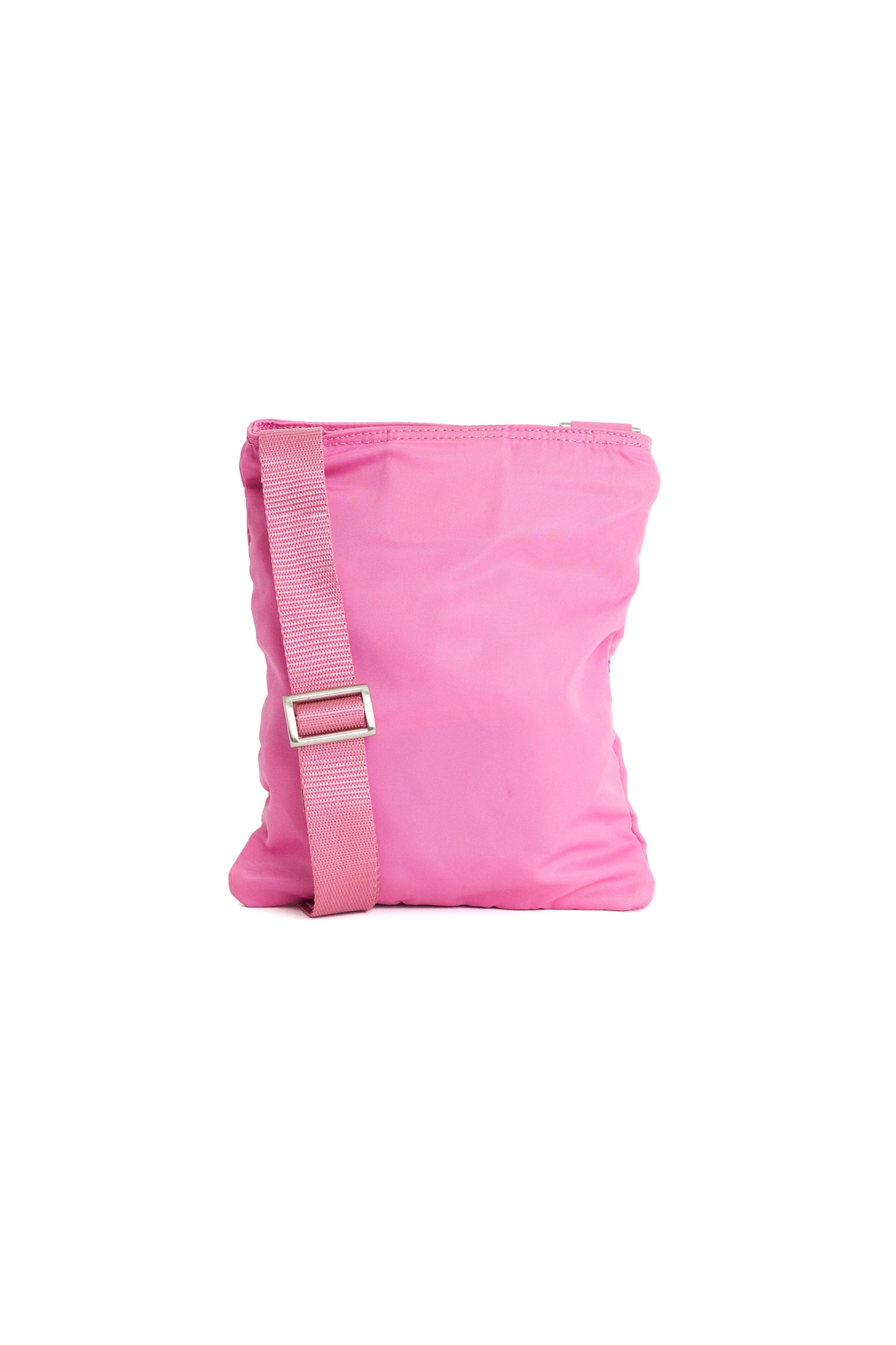 Tessuto Pink Nylon Crossbody Bag