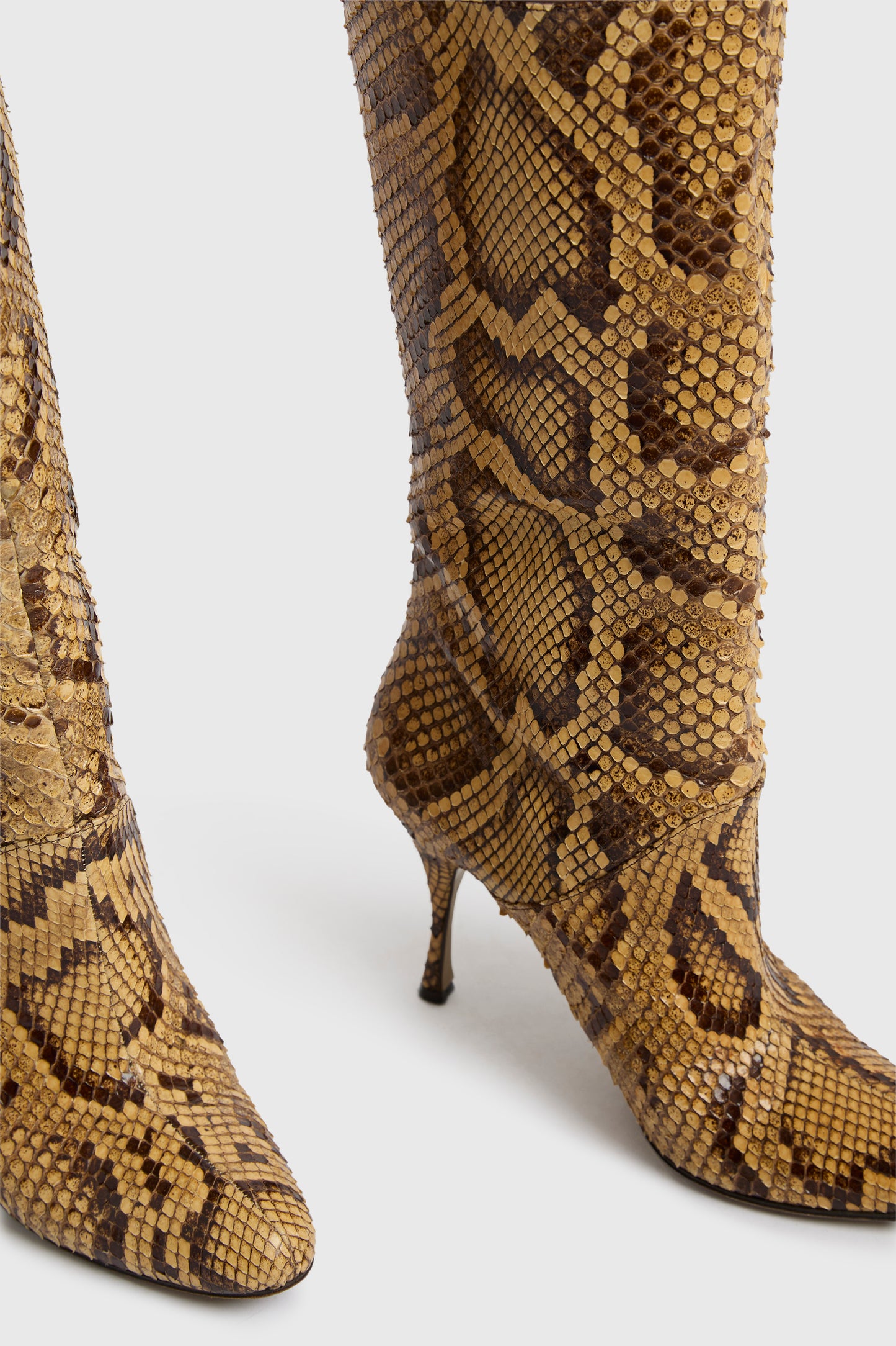 Vintage 2000's Dolce&Gabbana Python Boots