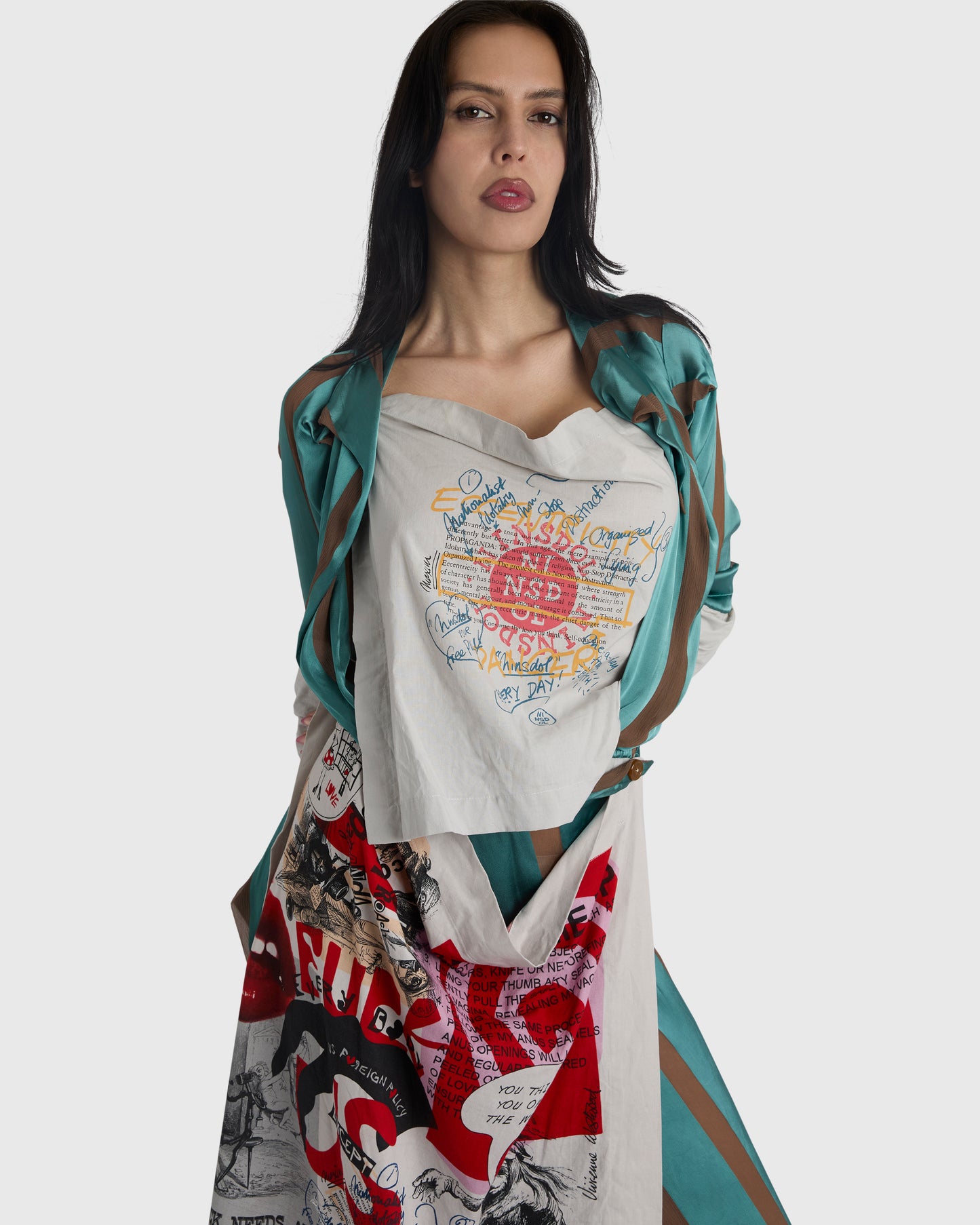 Rare Vivienne Westwood A/W 2005 06 Propaganda Dress