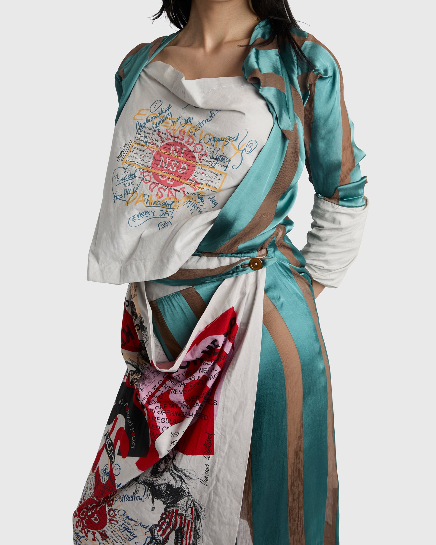 Rare Vivienne Westwood A/W 2005 06 Propaganda Dress