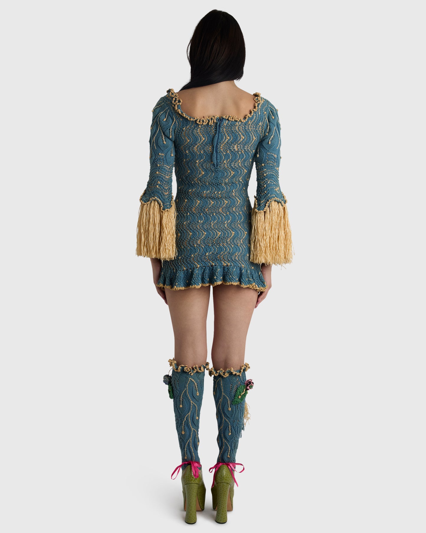 Rare Vivienne Westwood F/W 1994 "On Liberty" Hand Knitted Runway Socks