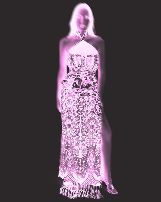 Rare F/W 2004 Yves Saint-Laurent Tom Ford Reworked Gown