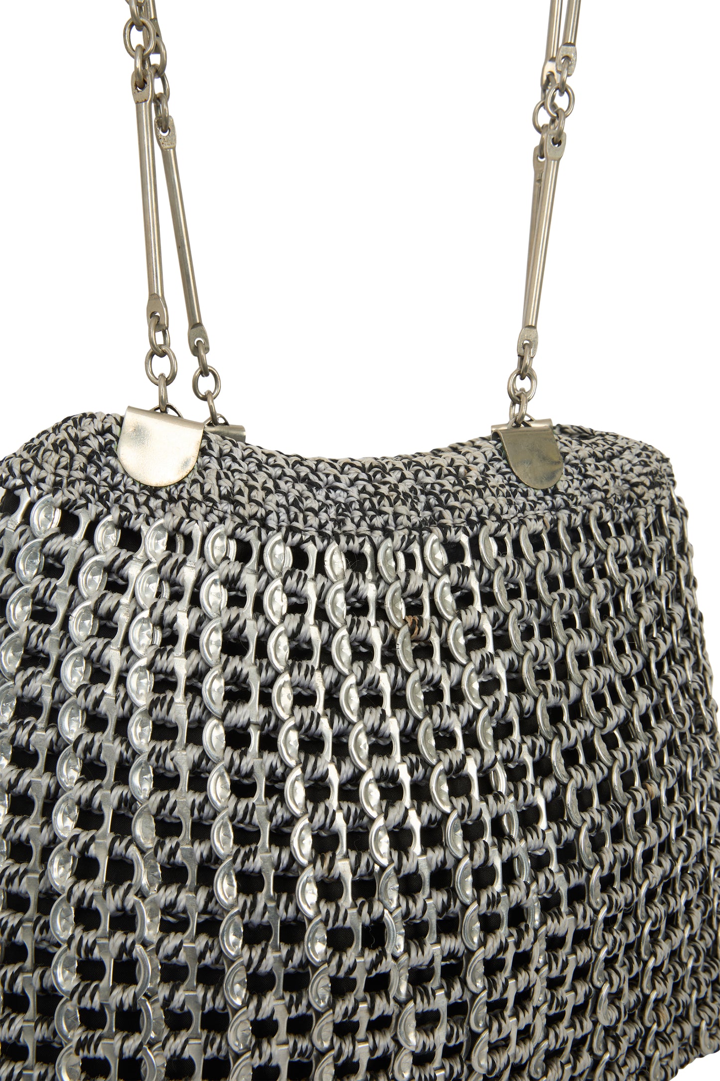 Vintage 1969 Paco Rabanne Chainmail Shoulder Bag