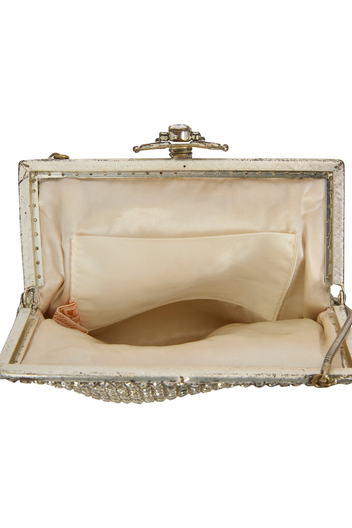 Vintage 1950 Rhinestone Mini Purse