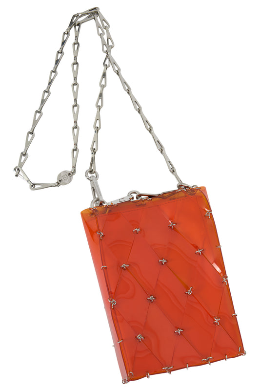 Paco Rabanne Reedition 1969 Orange Resine Nano bag
