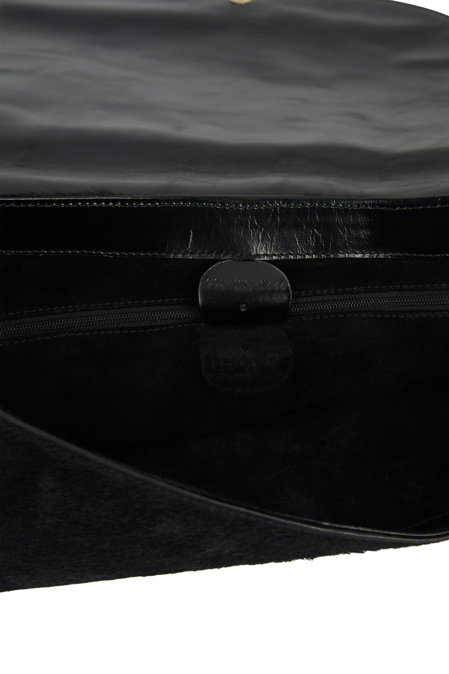 Vintage Gucci By Tom Ford F/W 1996 Black Pony Hair Crossbody Bag