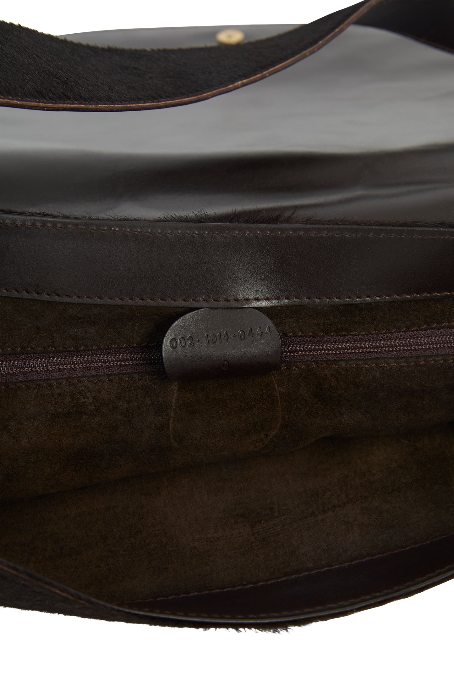 Vintage Gucci By Tom Ford F/W 1996 Brown Pony Hair Crossbody Bag