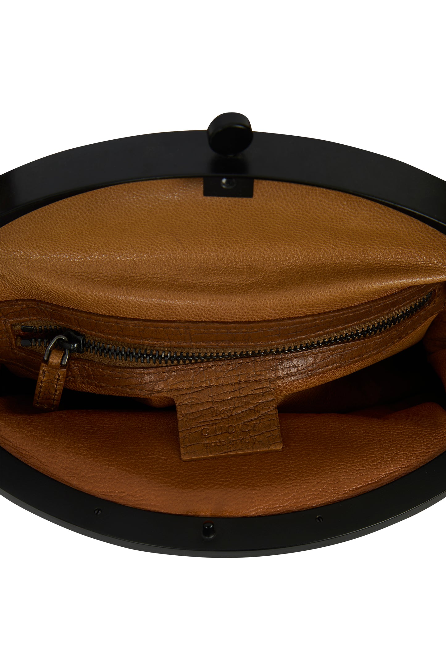 Vintage Gucci S/S 2003 Camel Bamboo Handle Bag