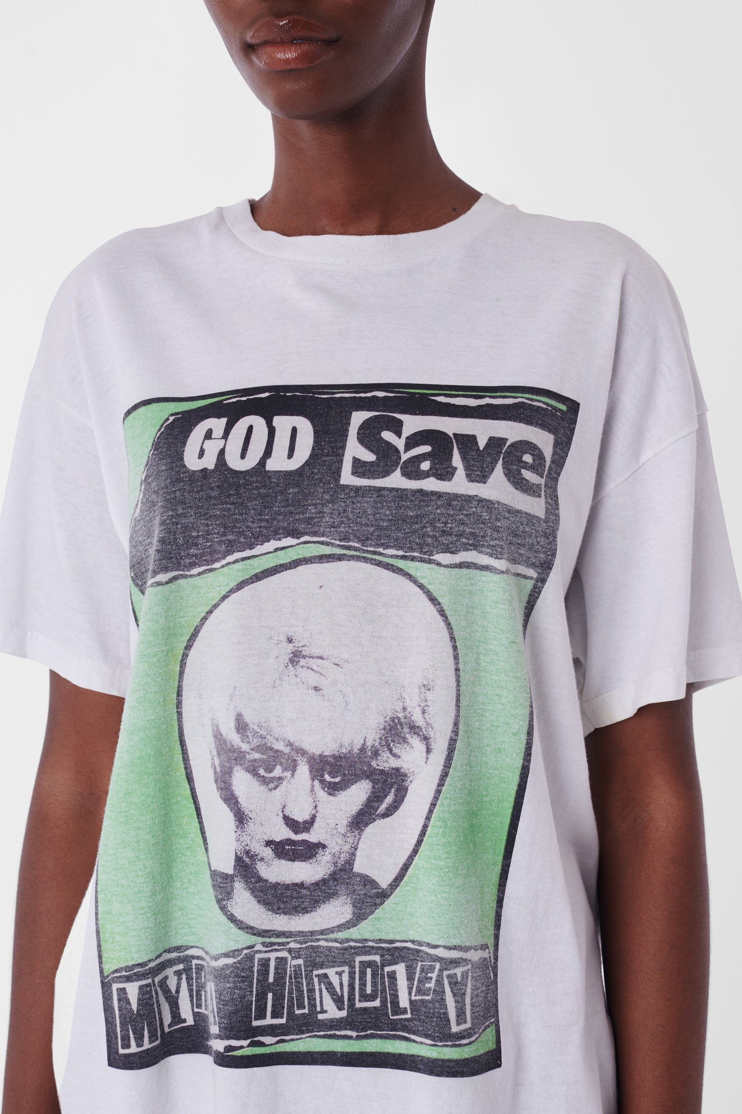 Vintage Early 1980's God Save Myra Hindley T-shirt