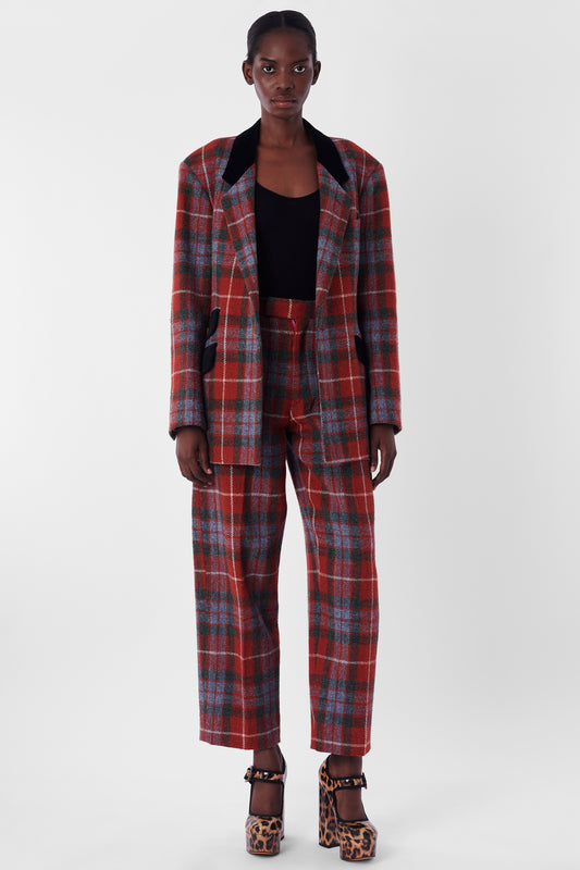 Vintage A/W 1991 Dressing Up Collection Tartan Suit