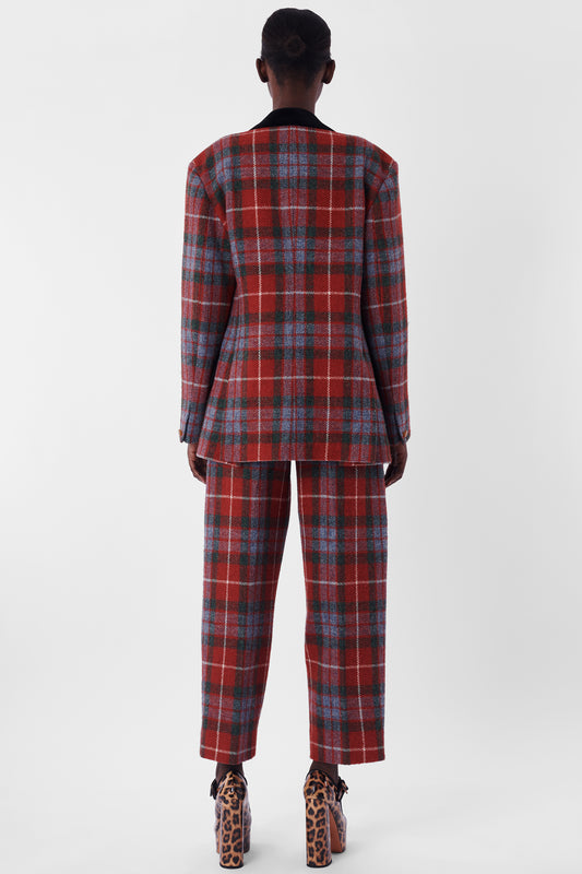 Vintage A/W 1991 Dressing Up Collection Tartan Suit