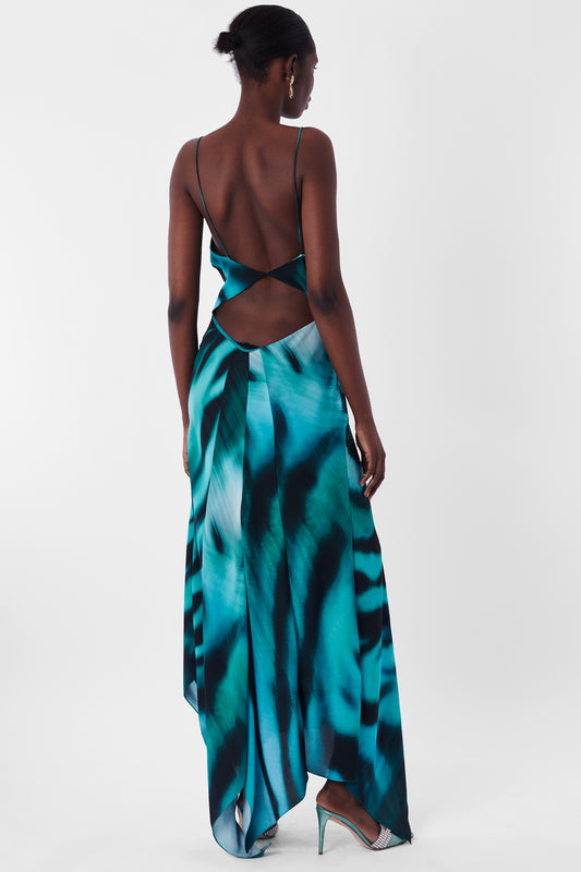S/S 2022 Blue Tiger Dress
