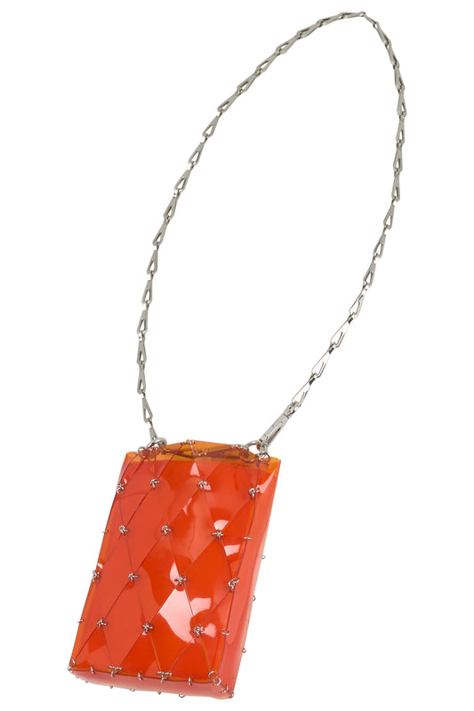 Paco Rabanne Reedition 1969 Orange Resine Nano bag