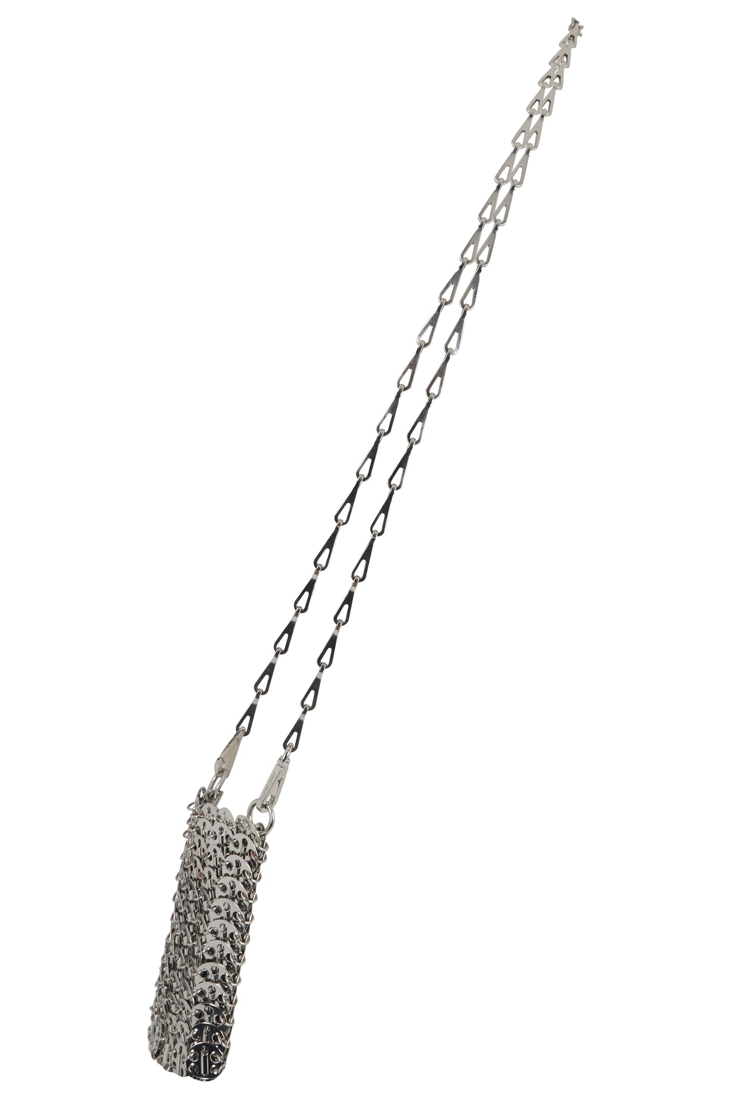 Paco Rabanne Silver Nano Reedition Chainmail Bag