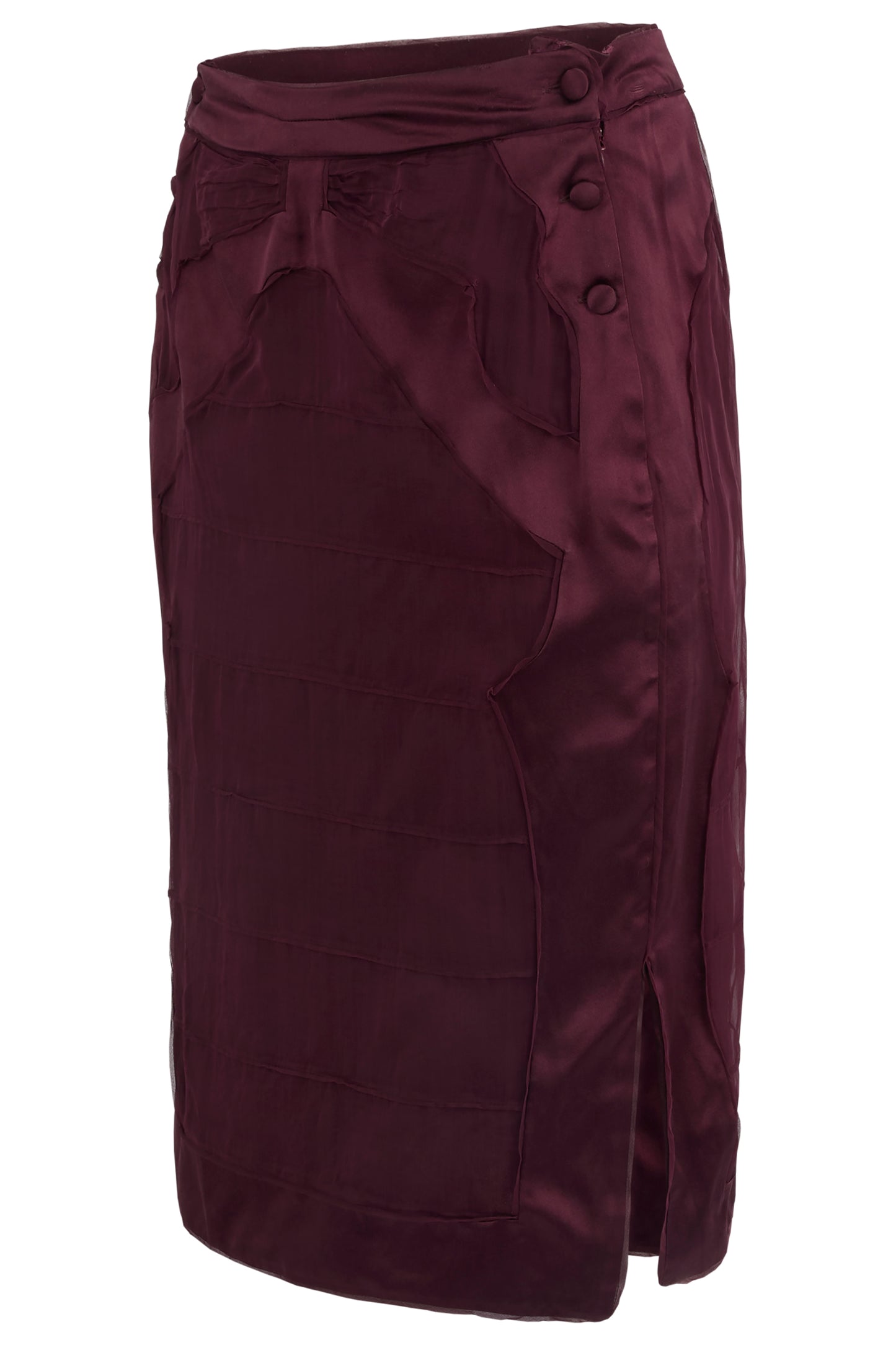 Vintage Yves Saint Laurent Rive Gauche F/W 04 (Look 7) Silk Co-ord Set