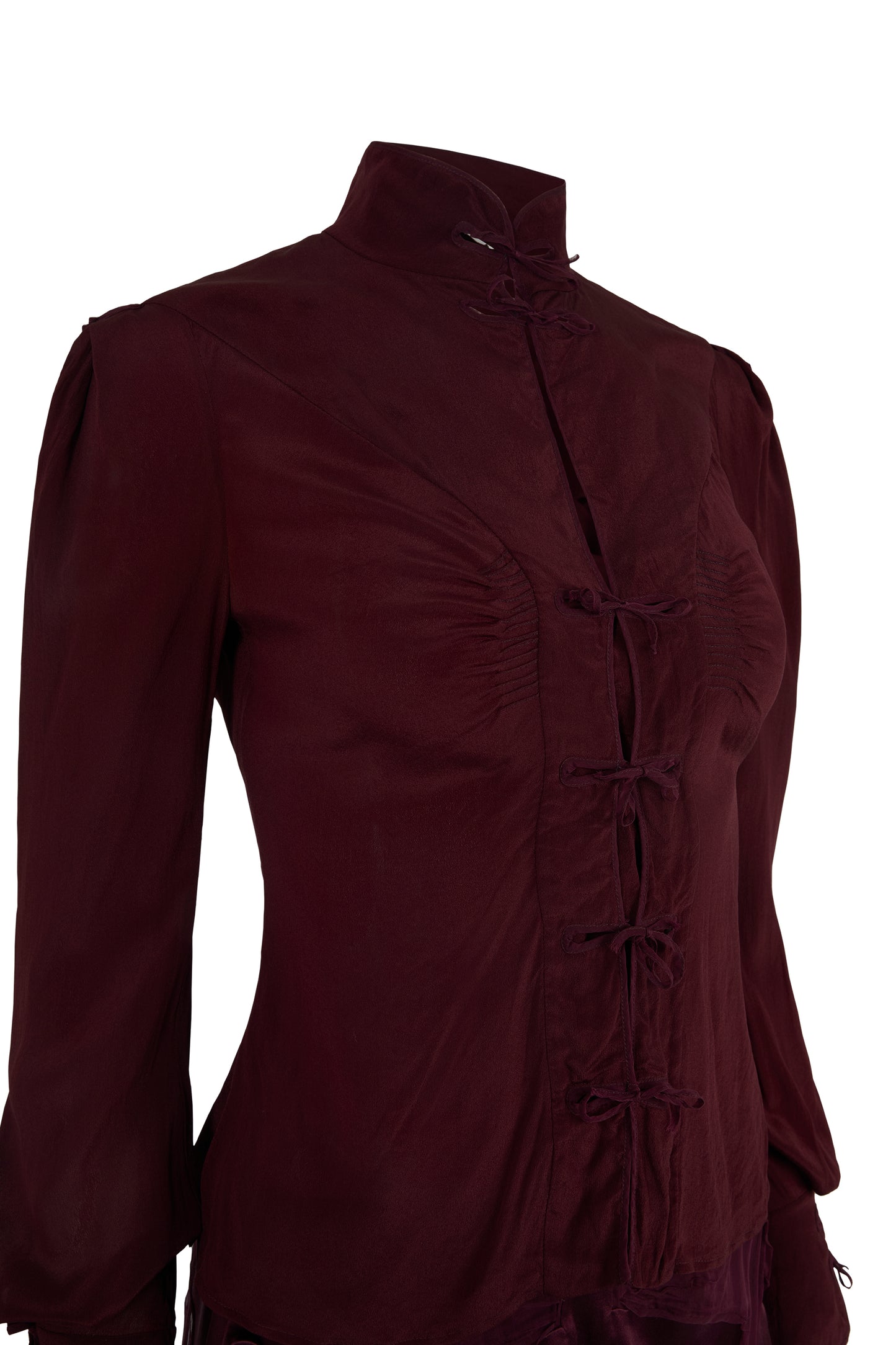 Vintage Yves Saint Laurent Rive Gauche F/W 04 (Look 7) Silk Co-ord Set