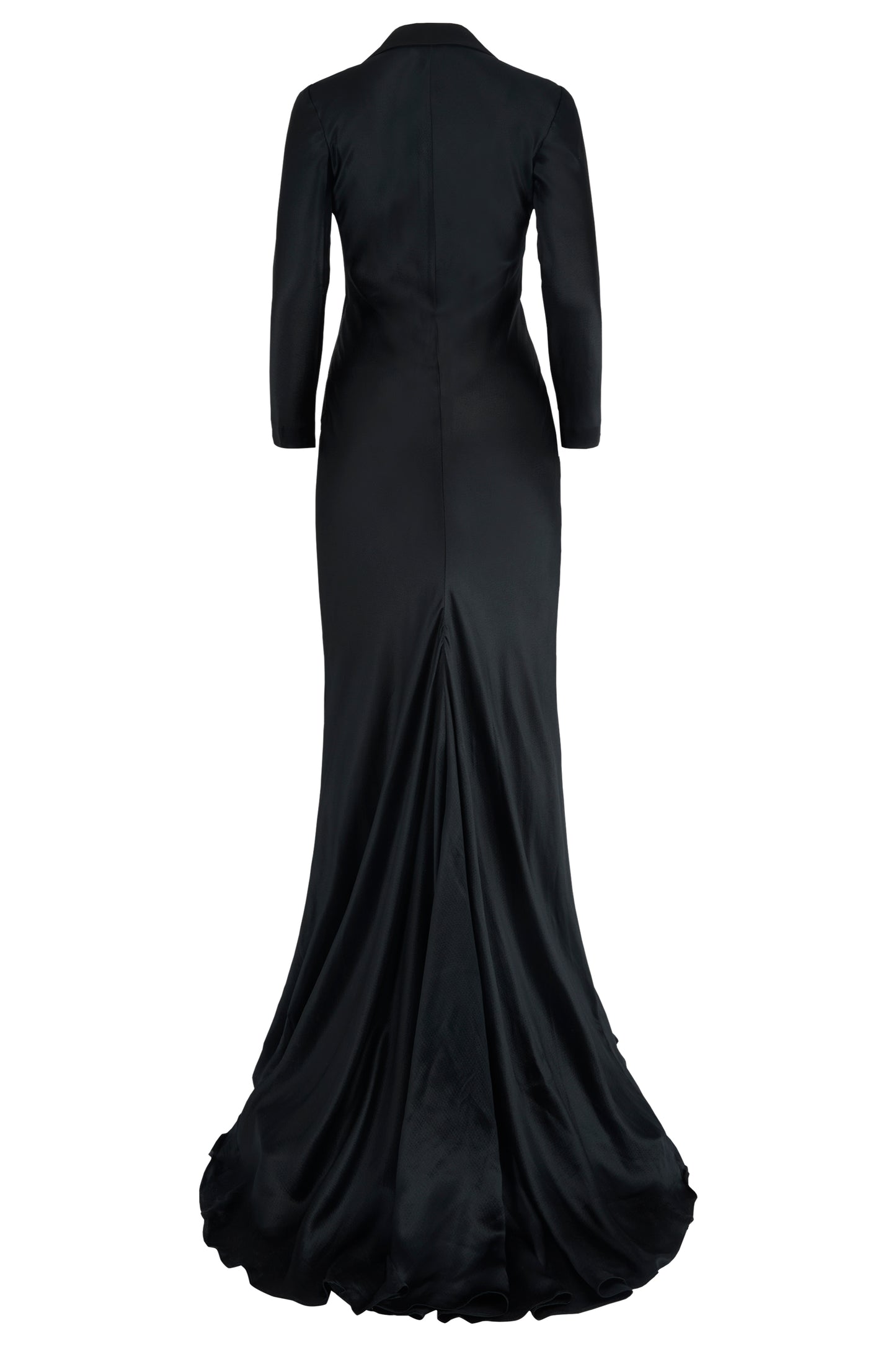 Vintage Alexander McQueen A/W 07 Tuxedo Gown