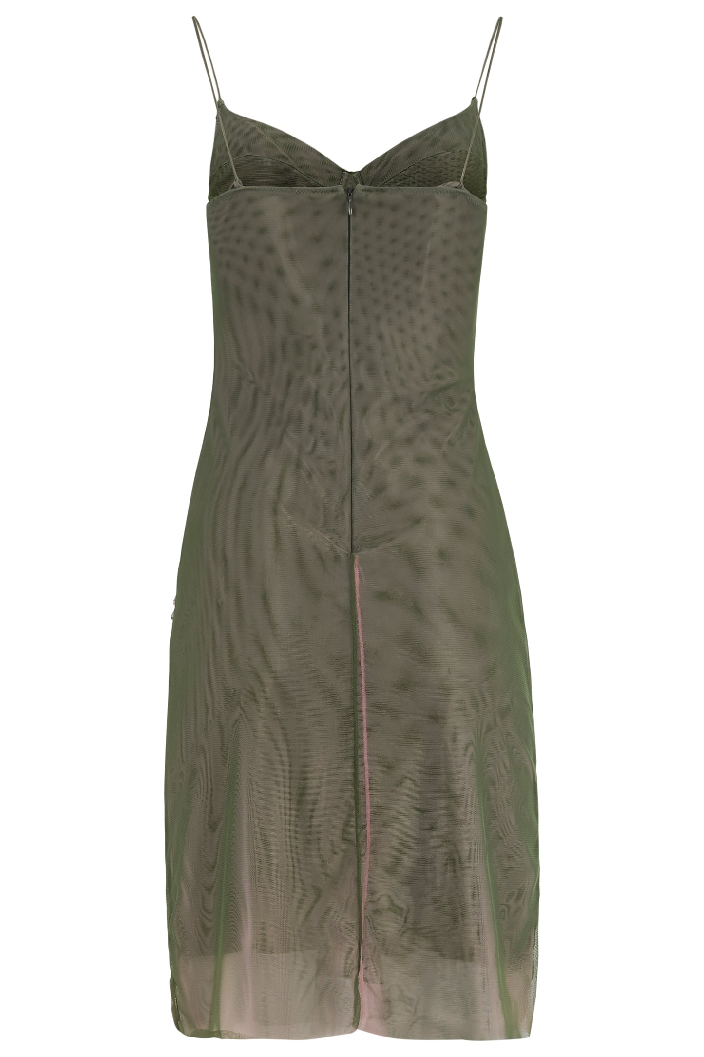 Vintage 2002 Versace Mesh Chiffon Dress