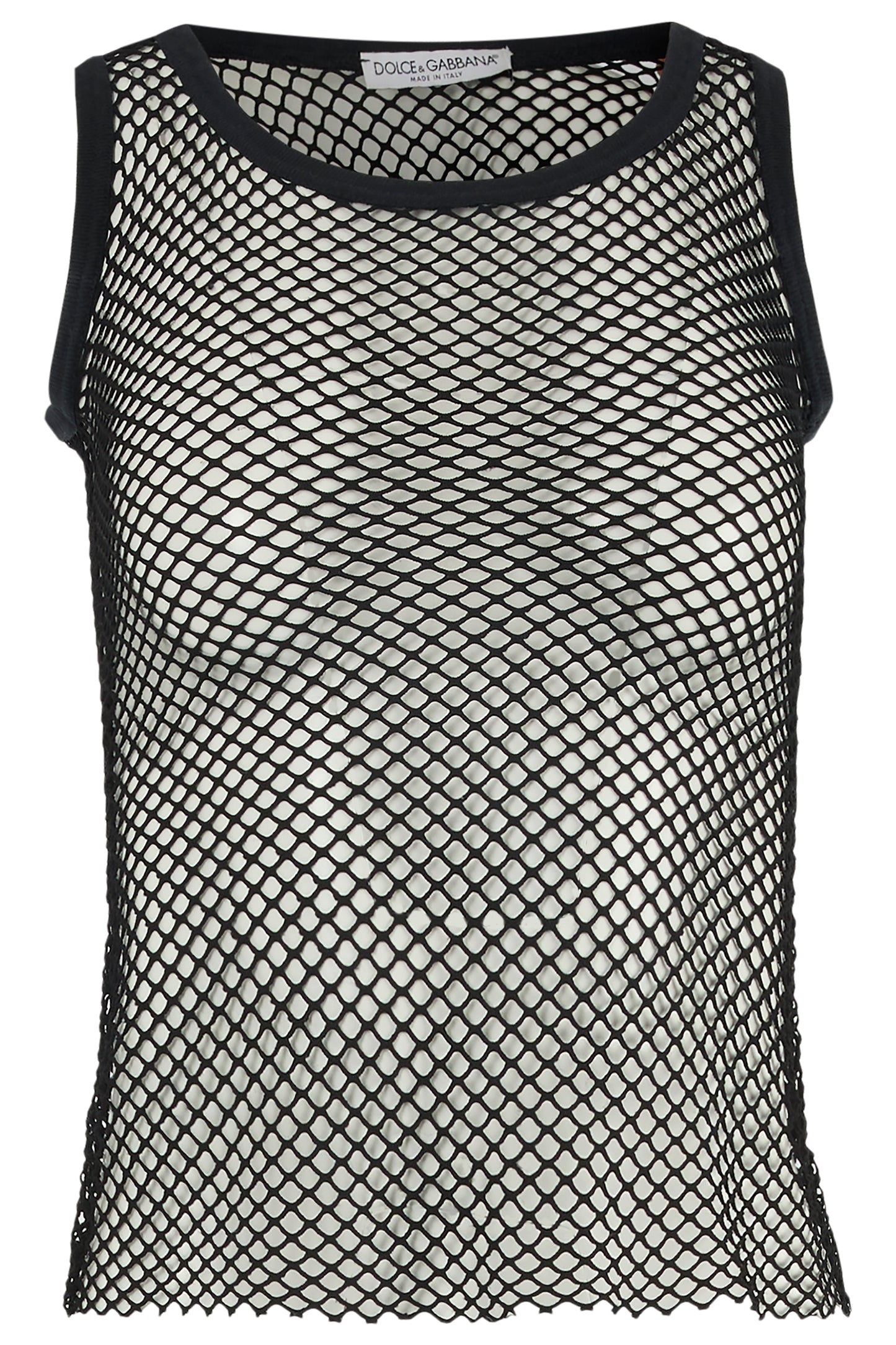 Vintage Dolce & Gabbana S/S 1997 Mesh Vest Top