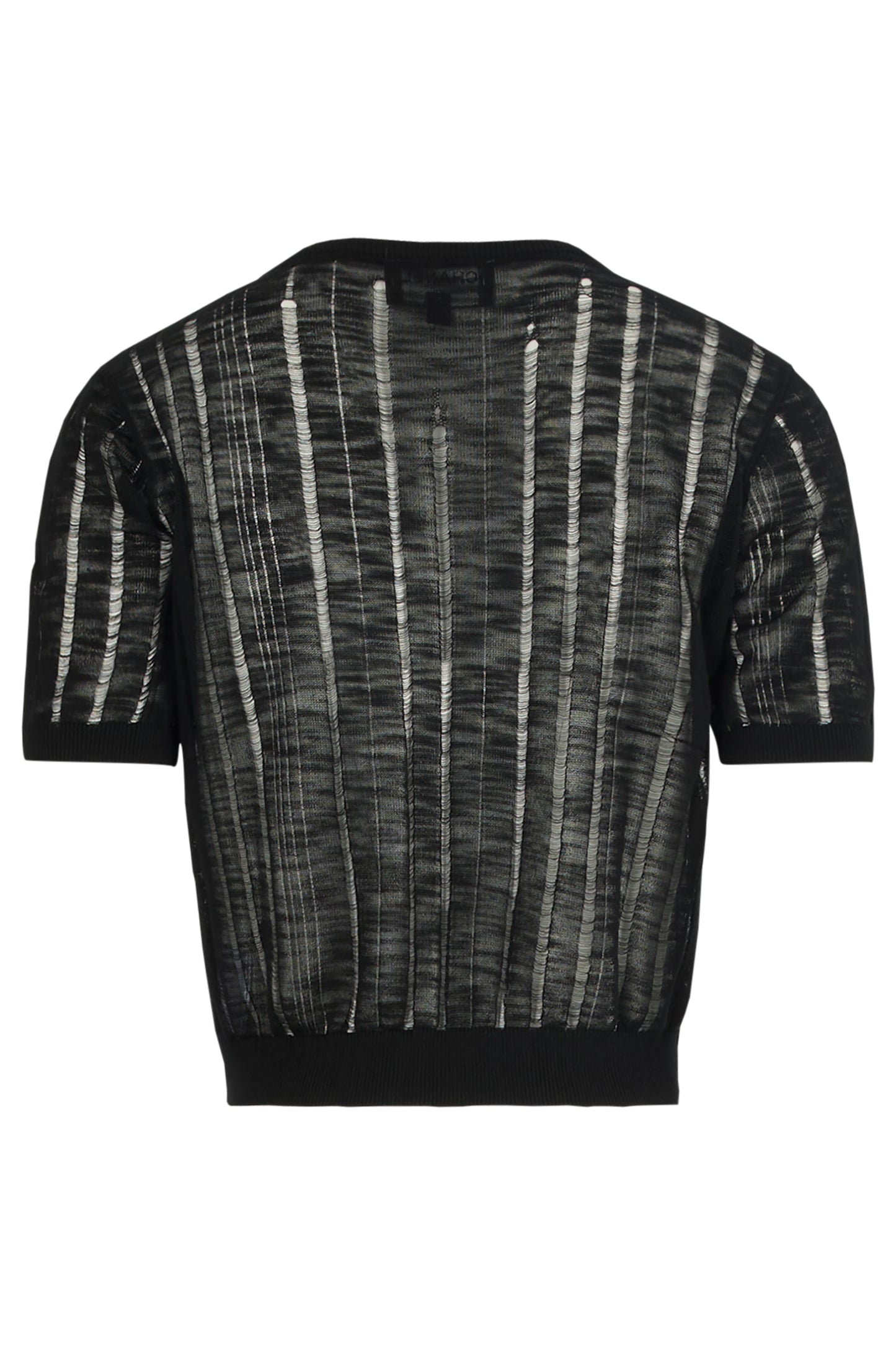 Vintage 2000's Chanel Sheer Knit Crystals Top