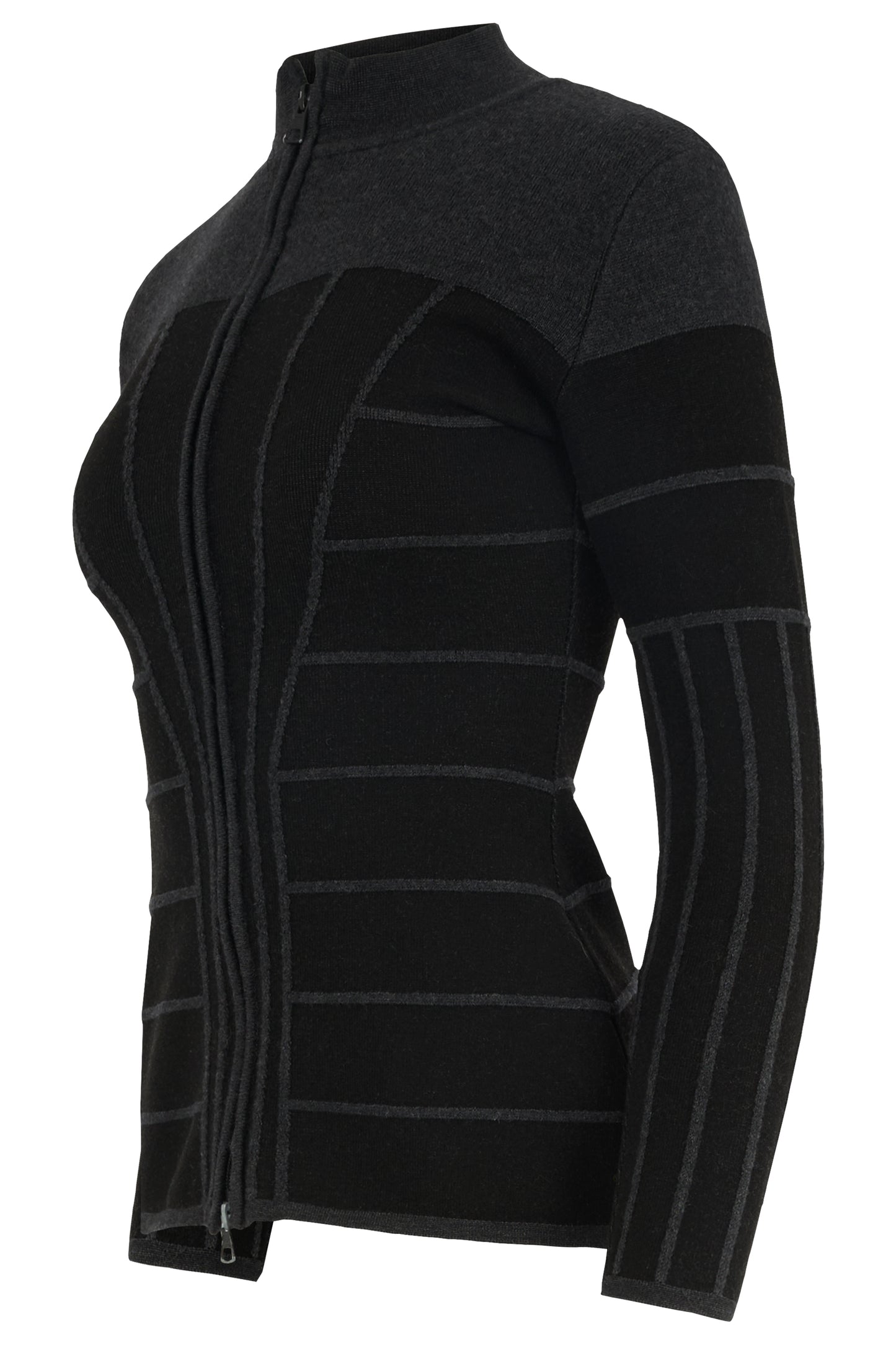 Vintage Montana Bodycon Zip up Gilet