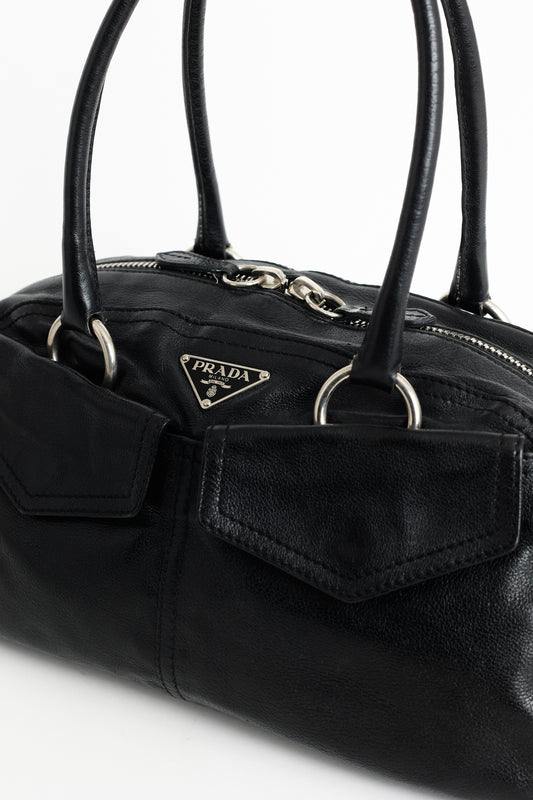 Vintage 1990’s Bowler Leather Bag